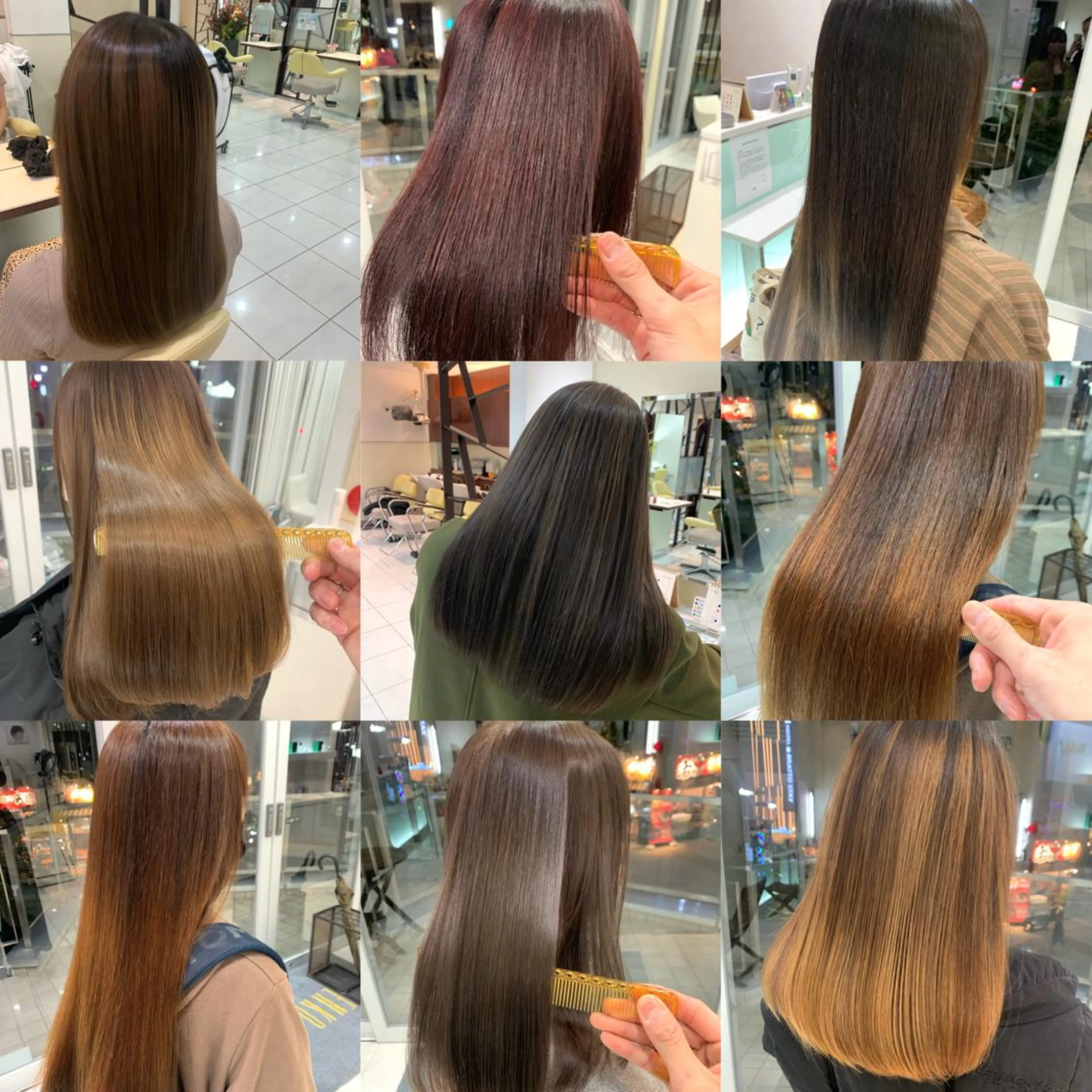 ロング パーマ ストレートパーマ カット 縮毛矯正 トリートメント 🫧髪質改善・美髪 艶髪🫧ニタ シンゴのヘアスタイル