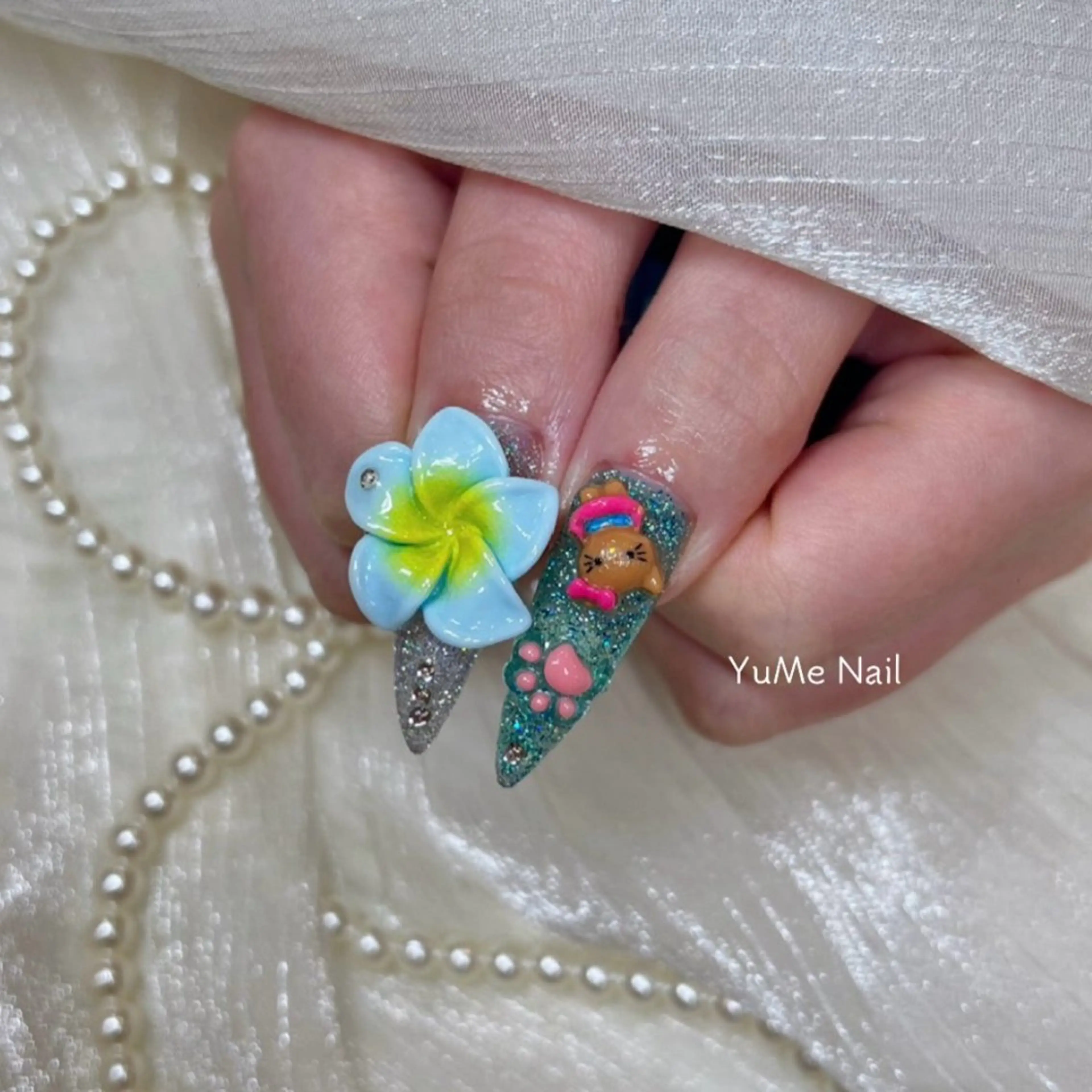 ミディアム YUME Nail Beautyのネイルデザイン