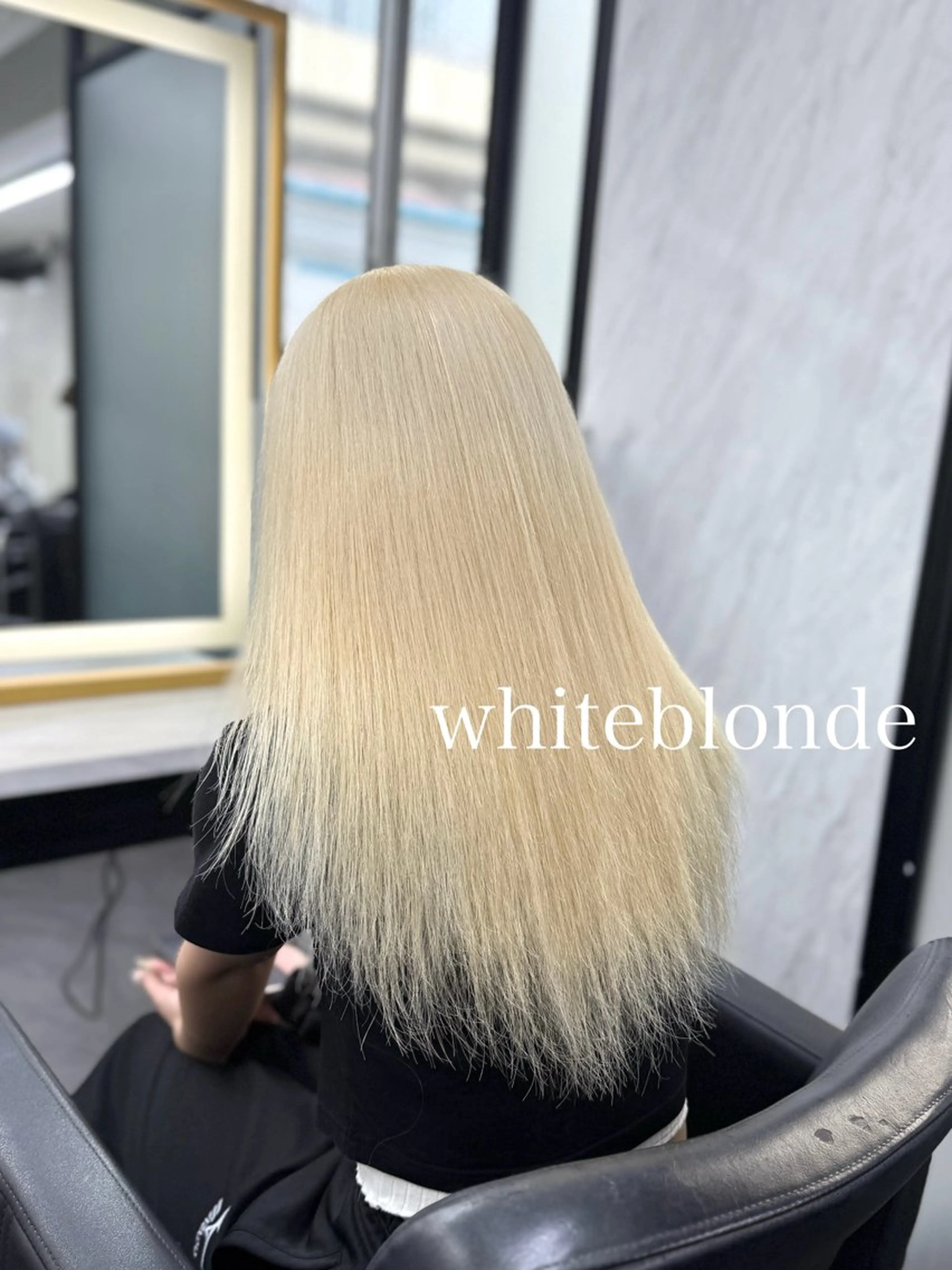 ロング カラー ブリーチ ブロンド 透明感カラー ホワイトブロンド カット ヘアカラー トリートメント エクステ🩵ブリーチ 韓国ヘア🩵KAEのヘアスタイル