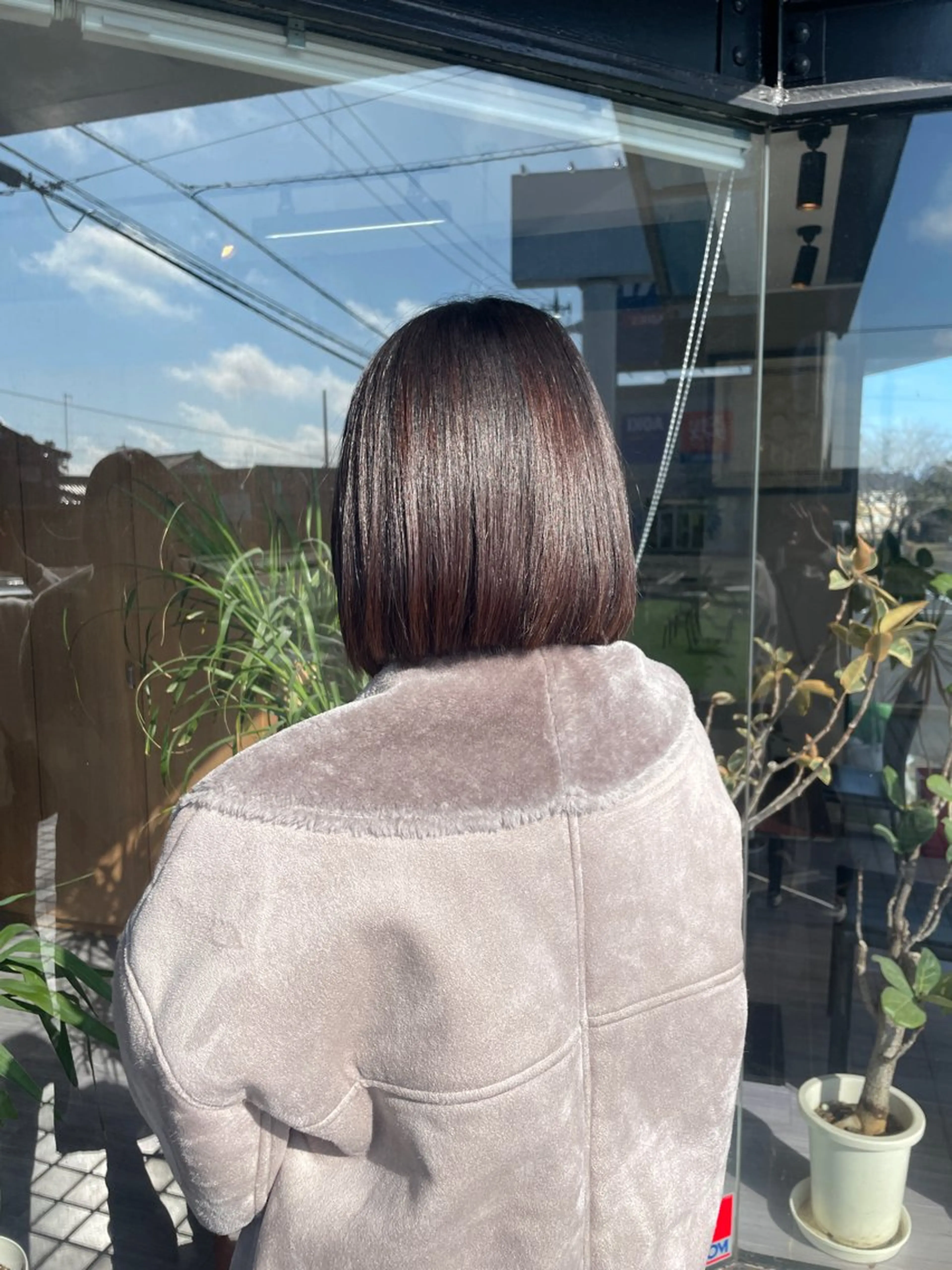 ショート ボブ マキノ キョウカのヘアスタイル