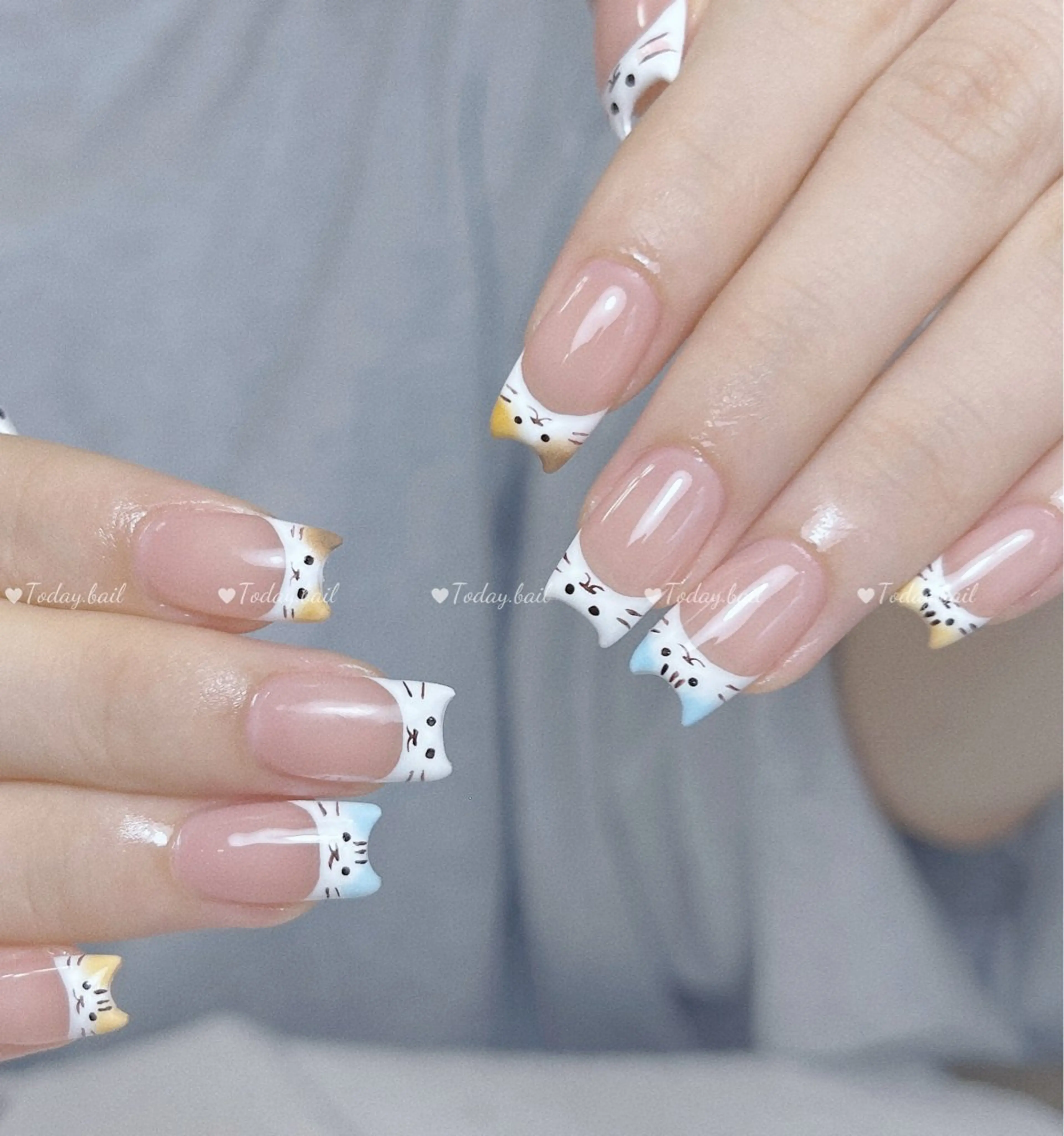 ネイル ハンドネイル 🎀Today nail💅のネイルデザイン