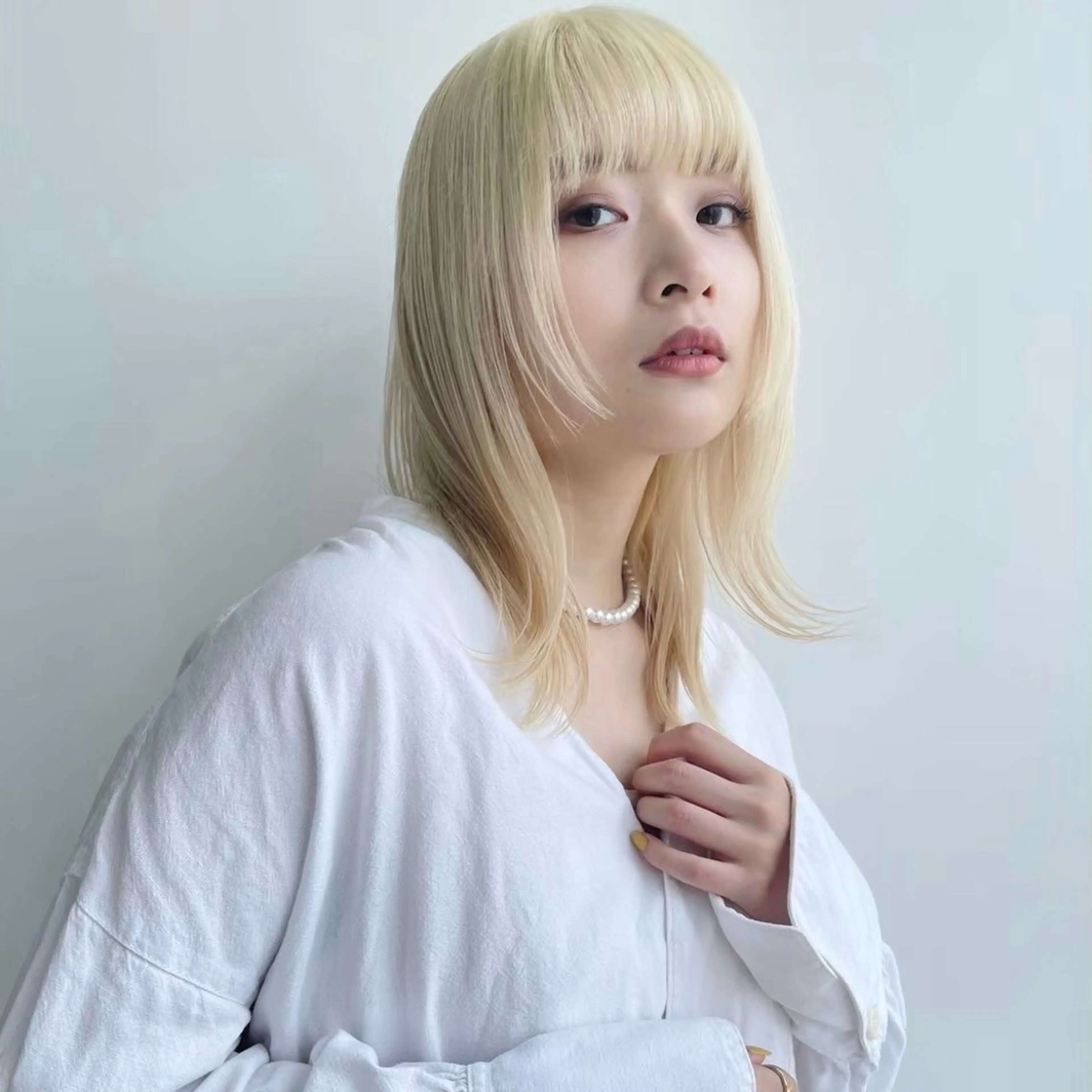 カラー 透けるカラー 🫧‪かふうのヘアスタイル