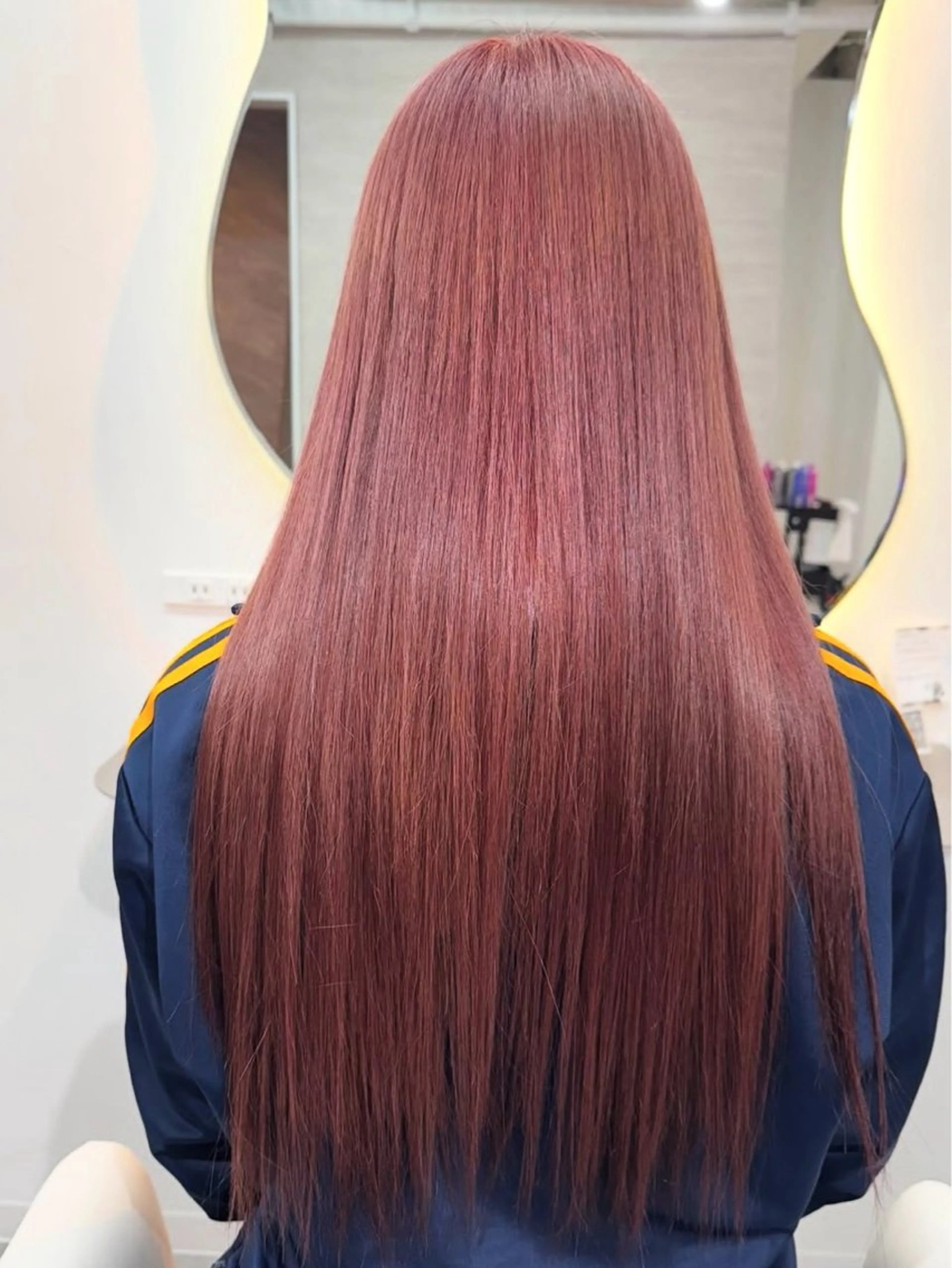 ロング ヘアカラー 韓国ヘア‎🪽 あんじぇ‎🤍池袋のヘアスタイル