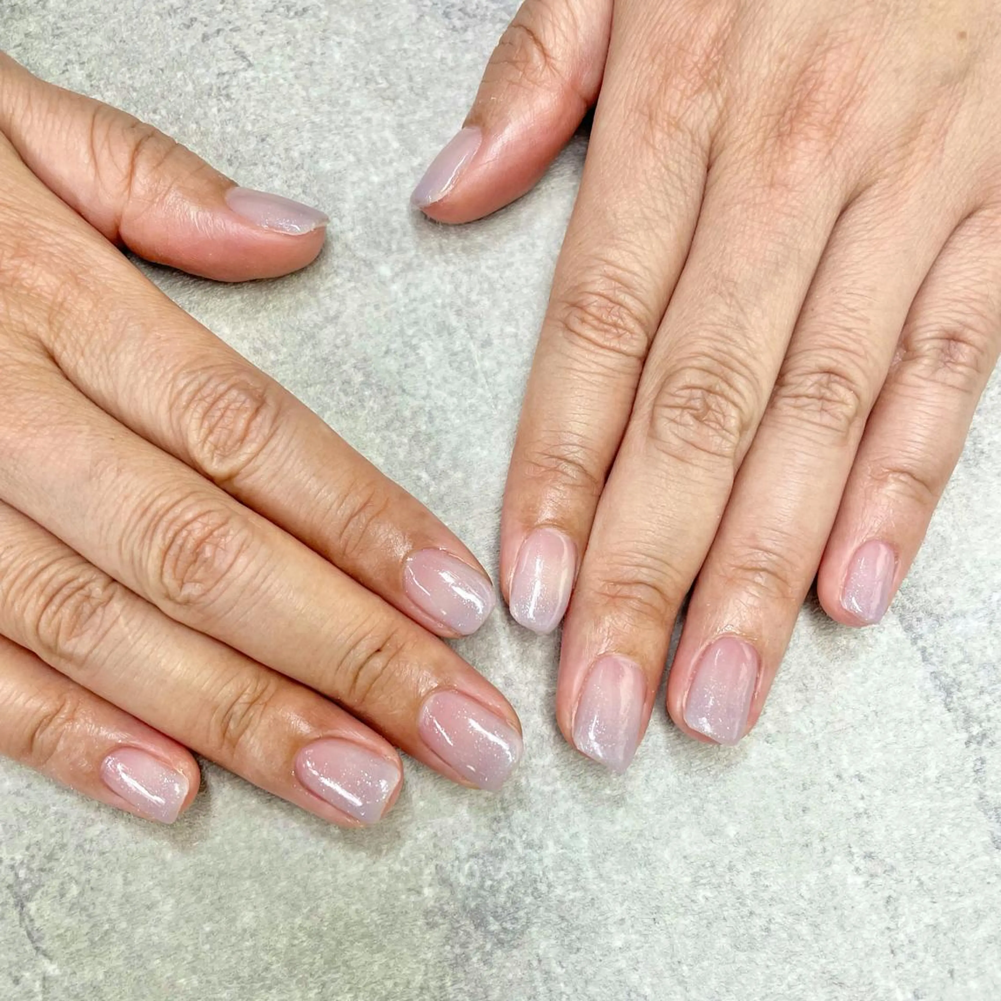 ネイル イースター フットネイル フレンチネイル ジェルネイル ガラスフレンチ ハンドネイル .N YUKIのネイルデザイン