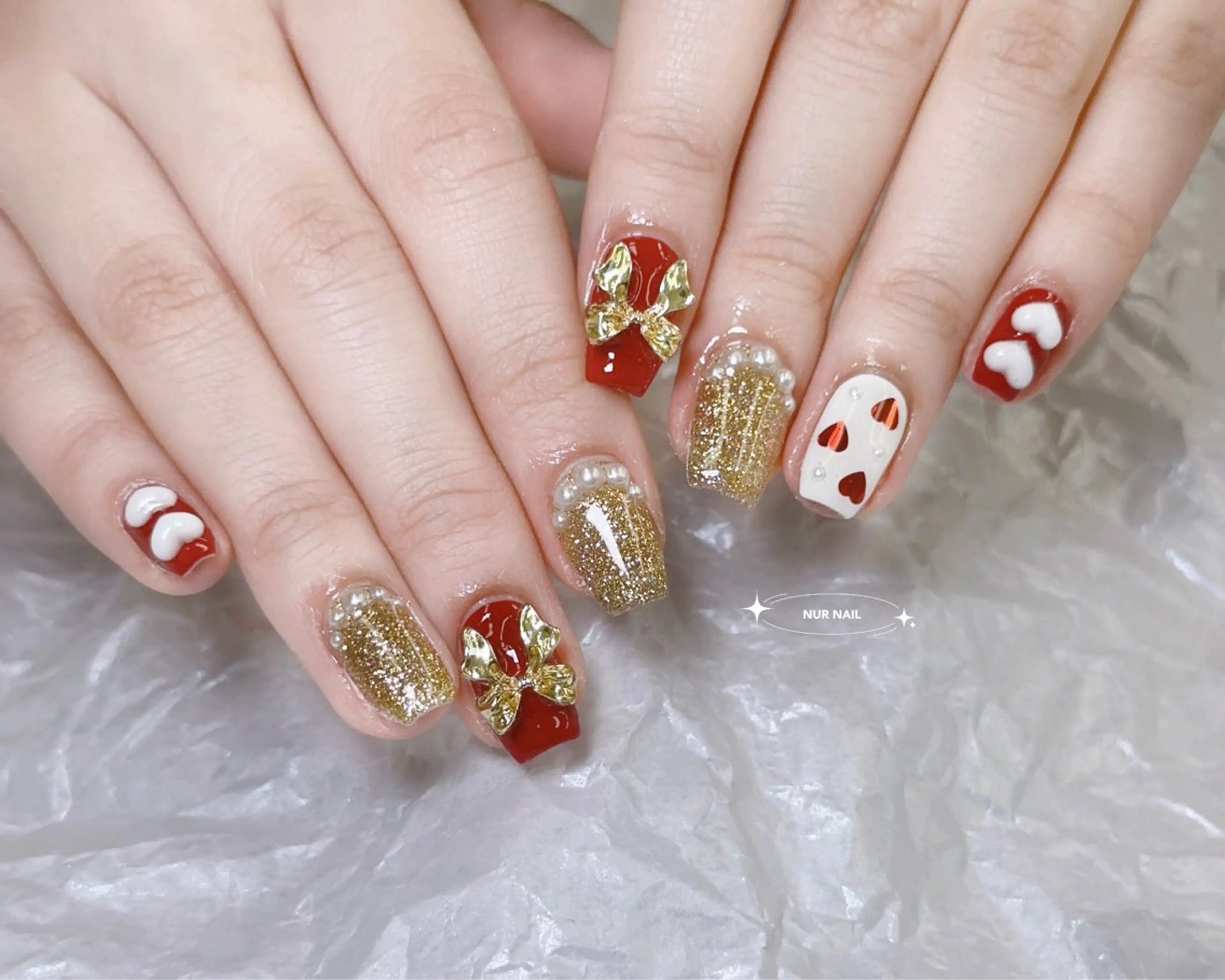 ネイル ハンドネイル ハンドケア RINA 🤍のネイルデザイン