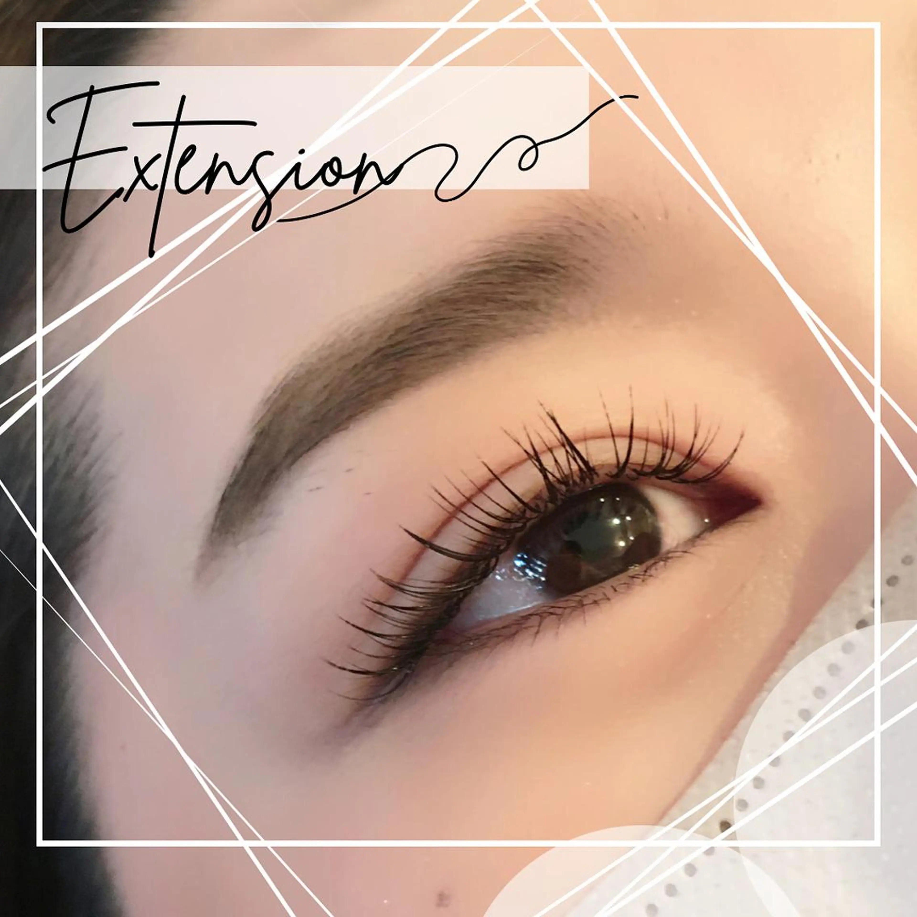 ミディアム カラー パーマ ヘアアレンジ メンズ キッズ ネイル マツエク・マツパ アイブロウ brille ~eyelash~のマツエク・マツパデザイン