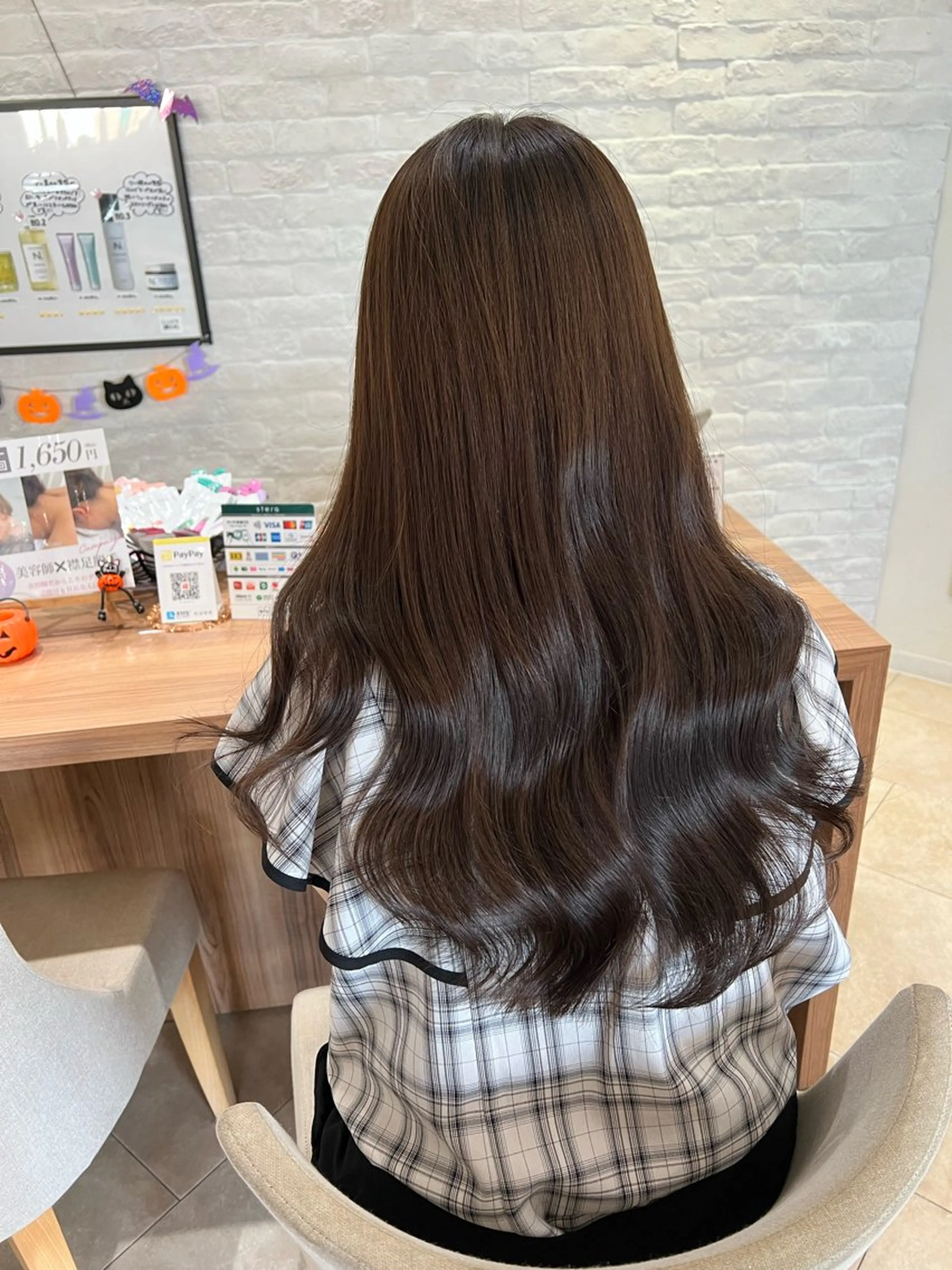 ロング 真野 じゅんなのヘアスタイル