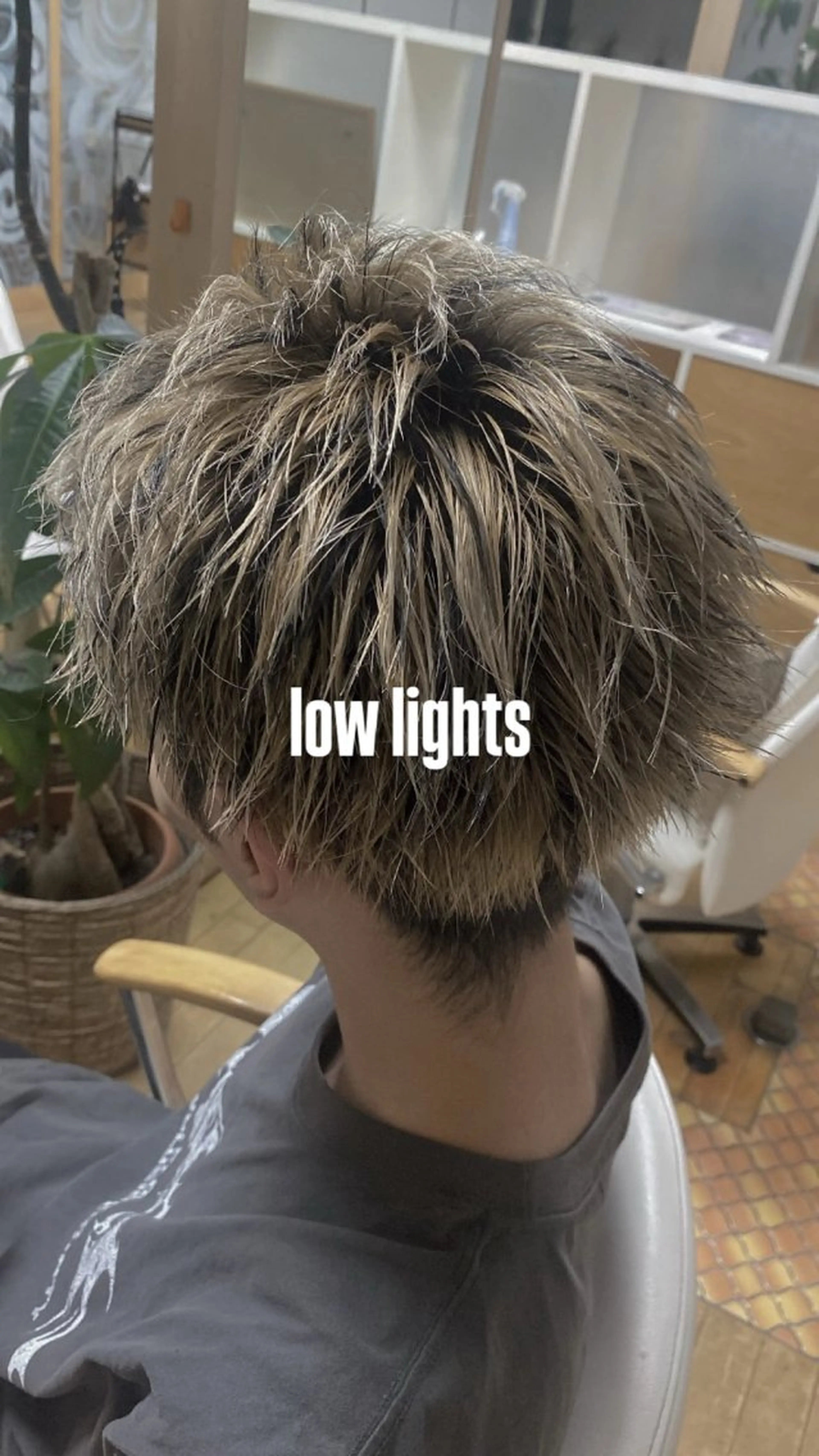 カラー ブリーチ 西村 ののかのヘアスタイル