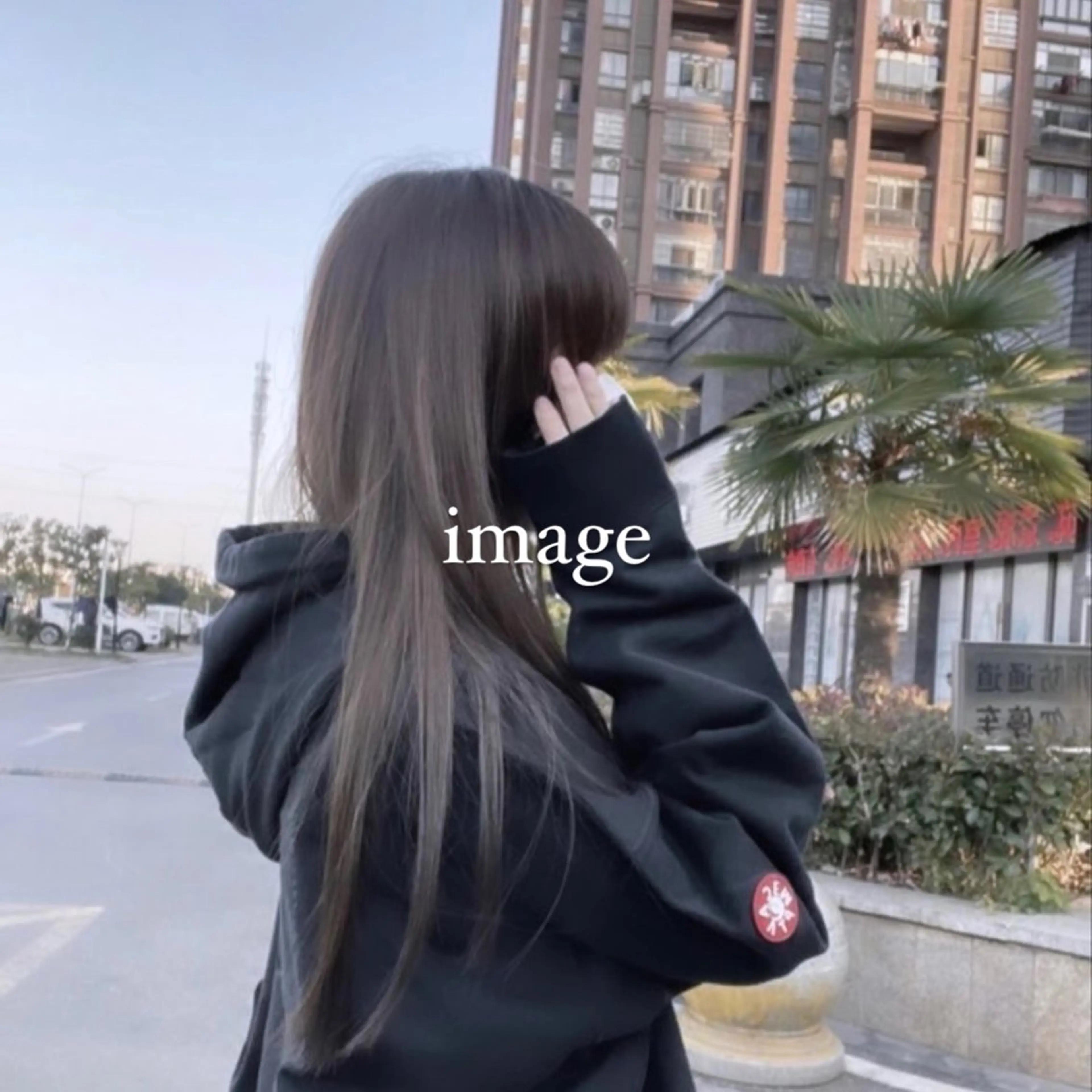 ロング カラー 🐈‍⬛カチモリ/暖 色/𝐌𝐢𝐤𝐮のヘアスタイル