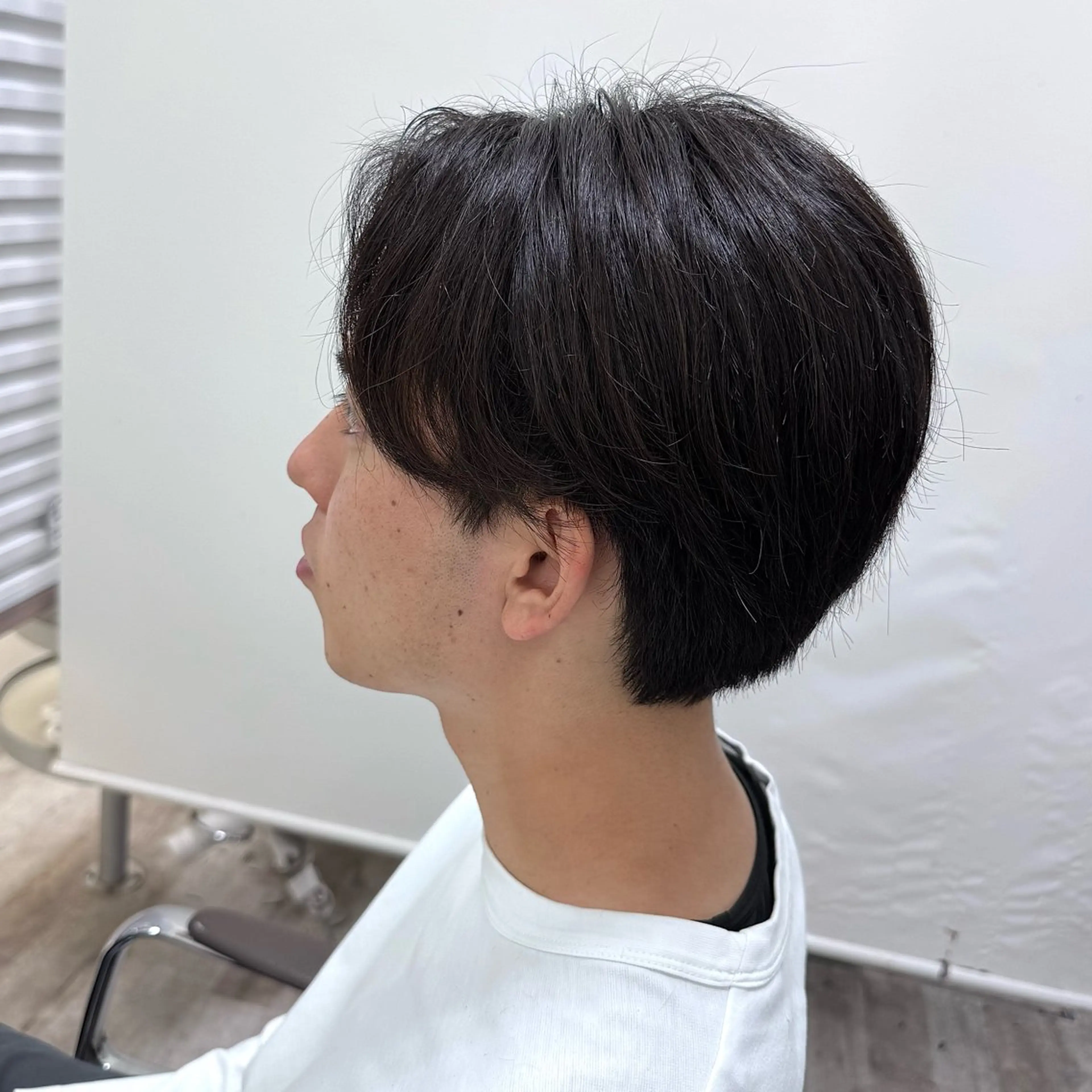 ❤️‍🔥センターパートでつくるカジュアルmen'sカット➕眉カット👦🏻➕ヘッドスパ💆🏻‍♂️の写真