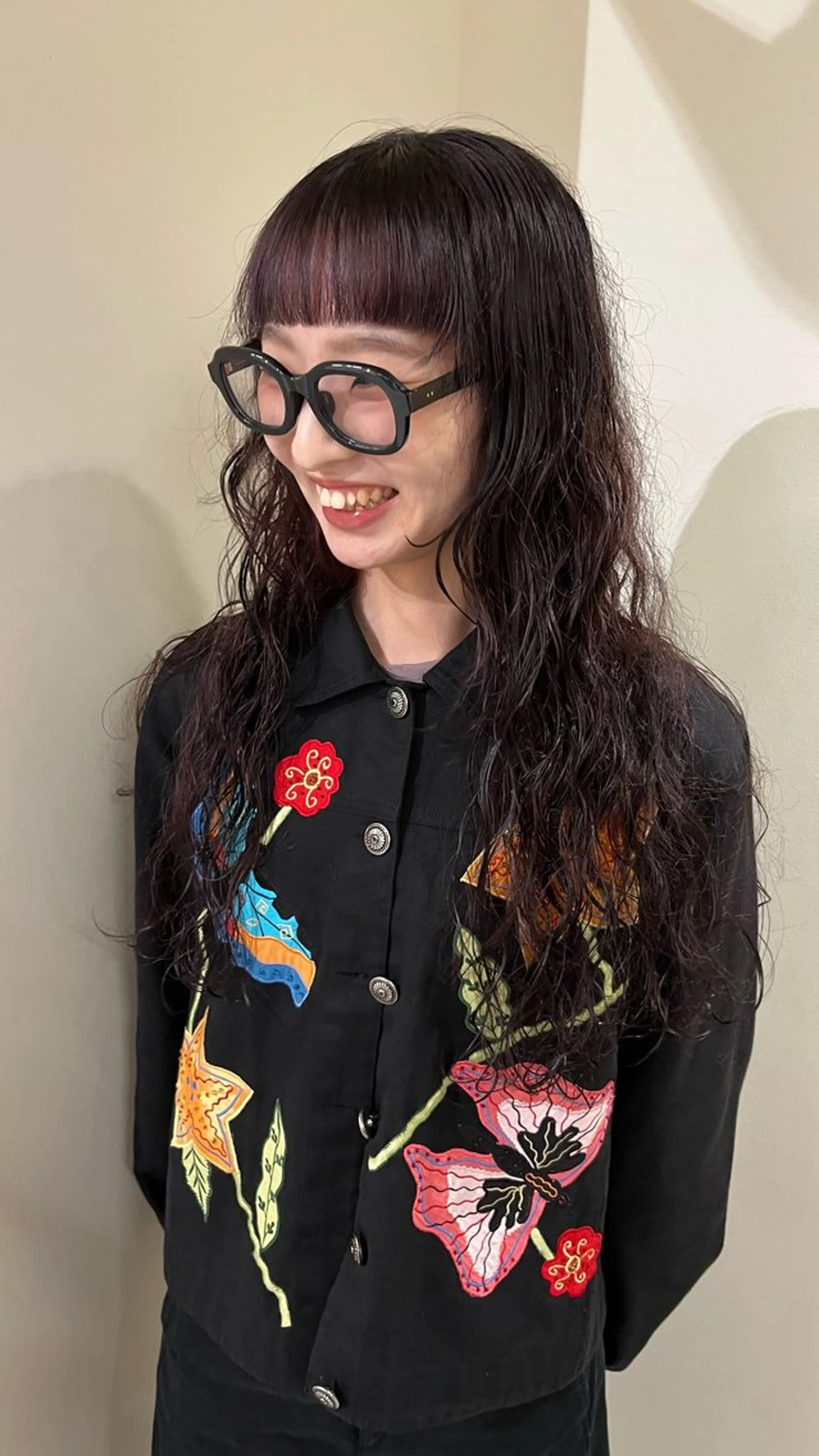 ロング パーマ ヘアカラー mao /HUI金山のヘアスタイル