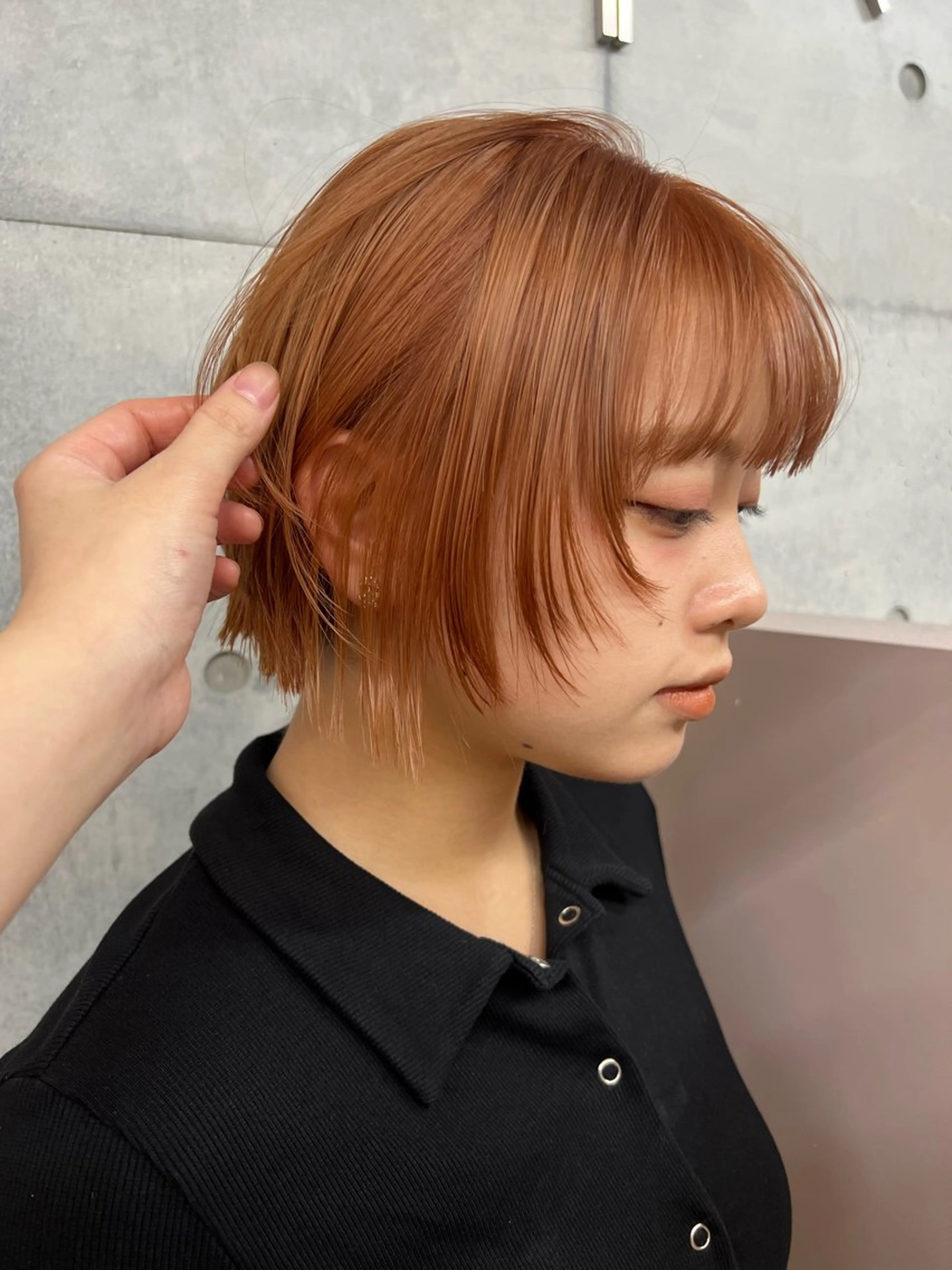 ミディアム レイヤーカット カット カコ/レイヤーカット ヘアアレンジのヘアスタイル