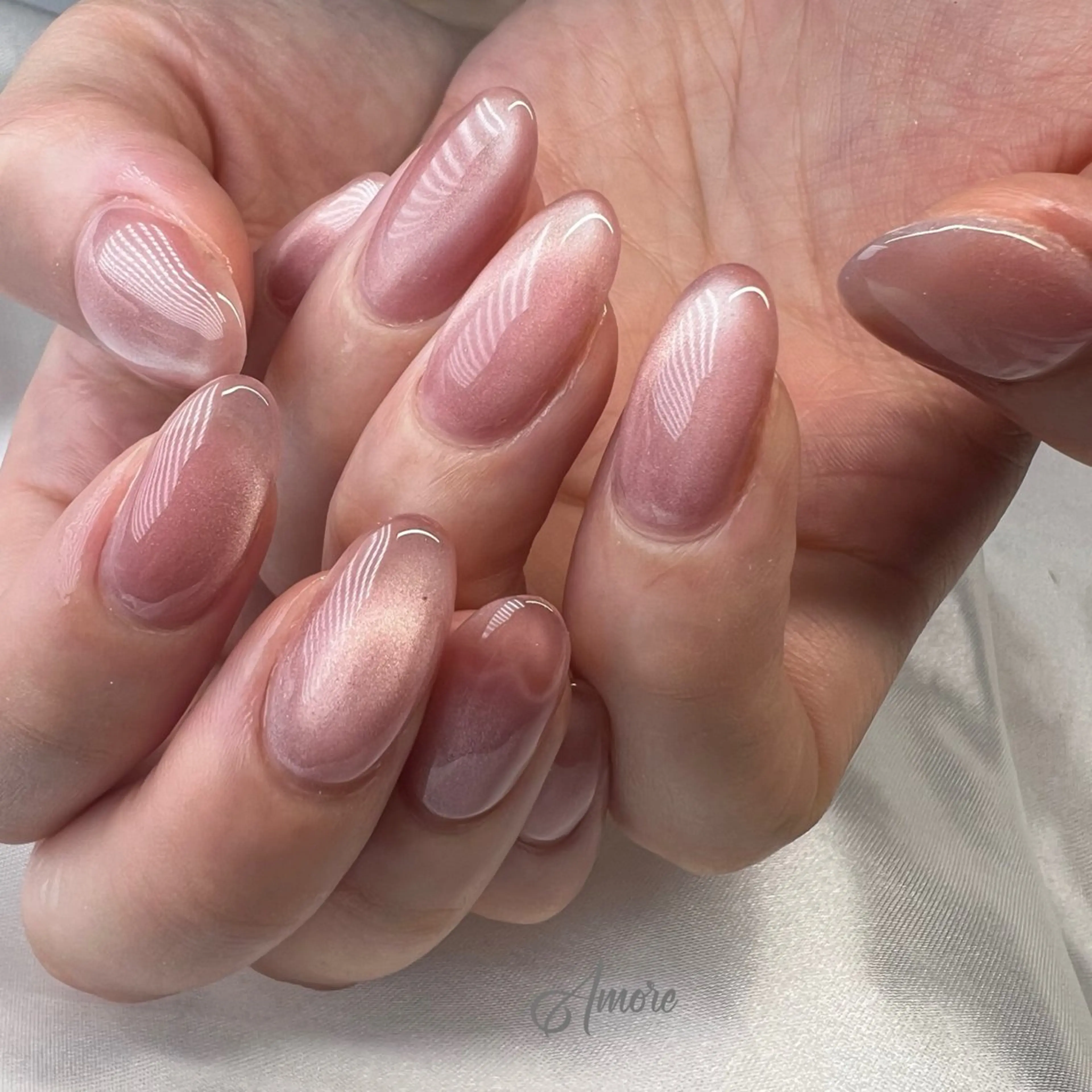 ネイル ジェルネイル キラキラネイル 韓国ネイル マグネットネイル パラジェル You kyehwaのネイルデザイン