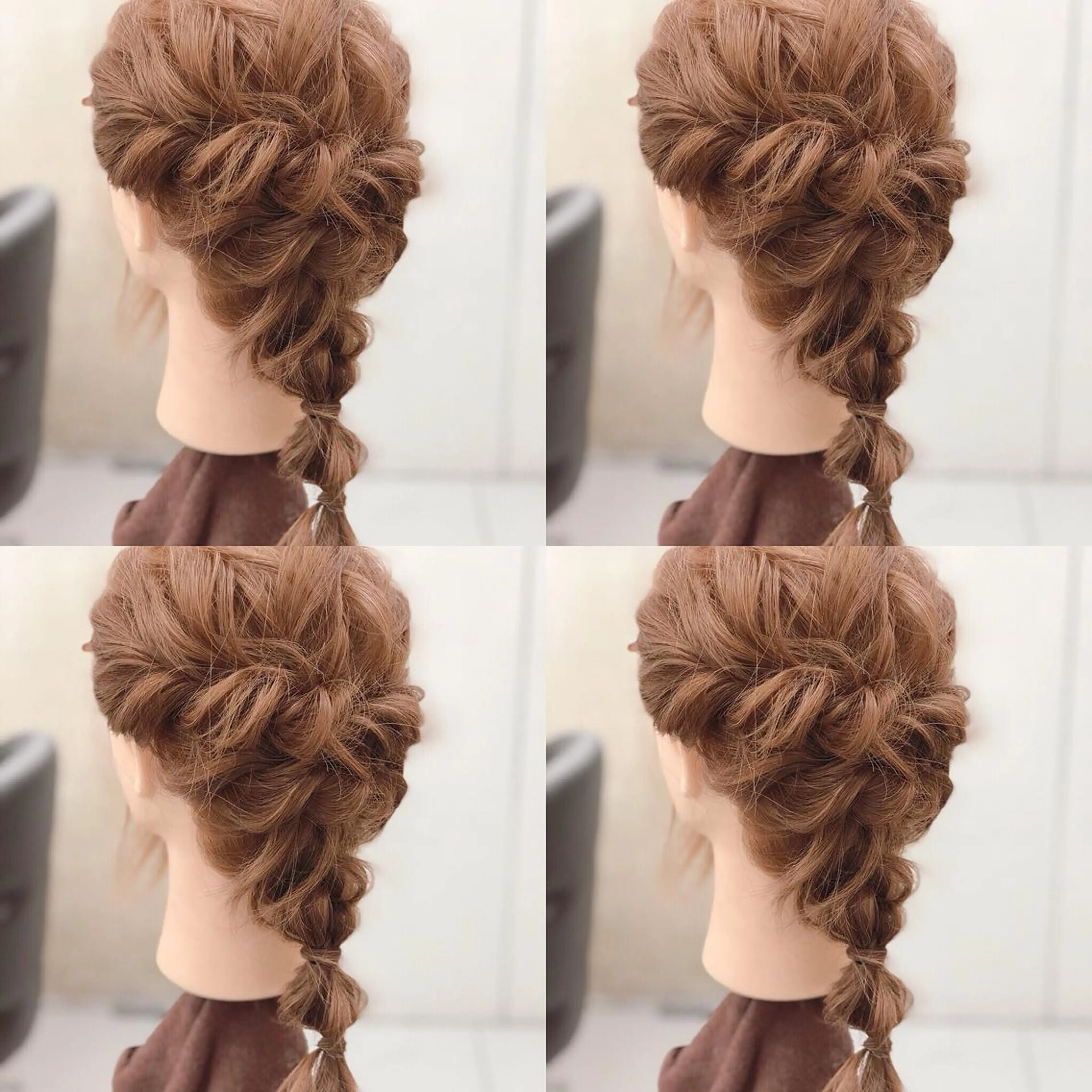 セミロング ヘアアレンジ ヘアセット 🌷MAYU 🌷のヘアスタイル