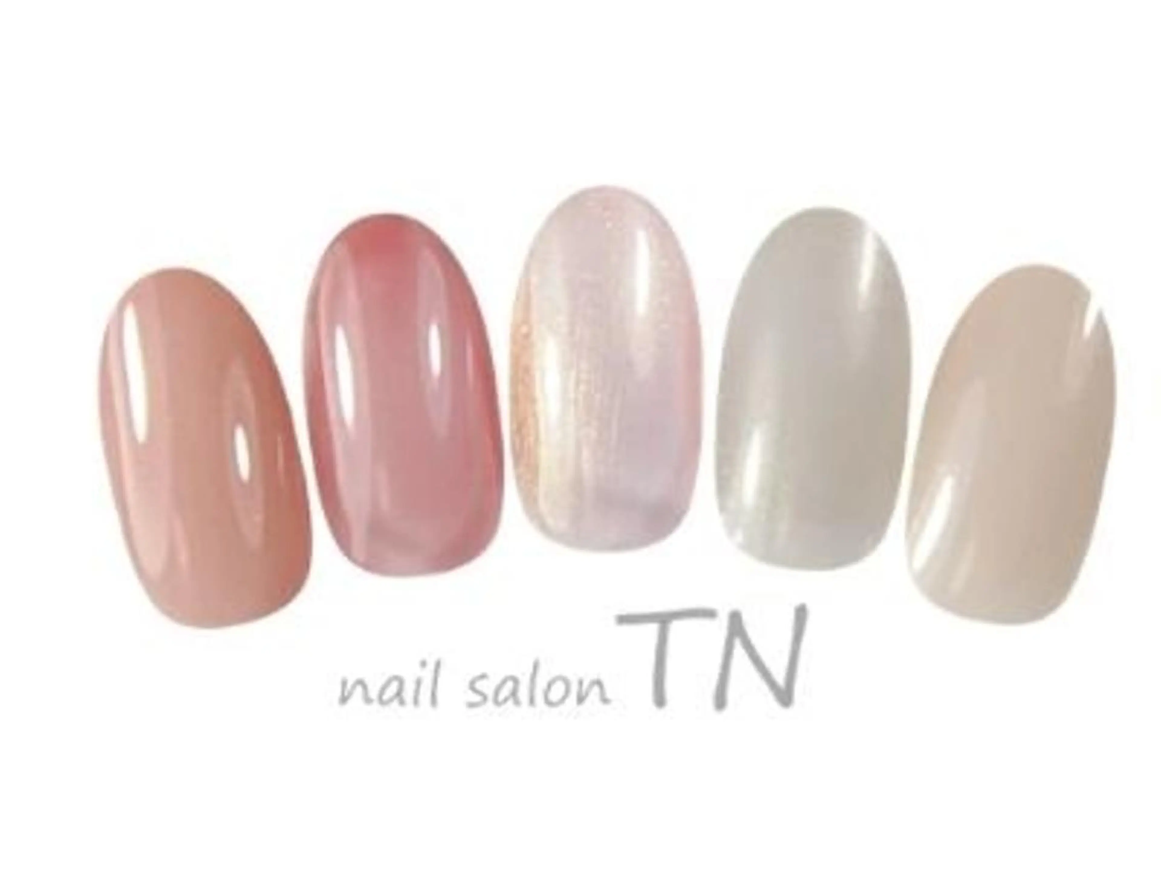 HAND☆ナチュラルネイル★自他店オフ込★3500円の写真