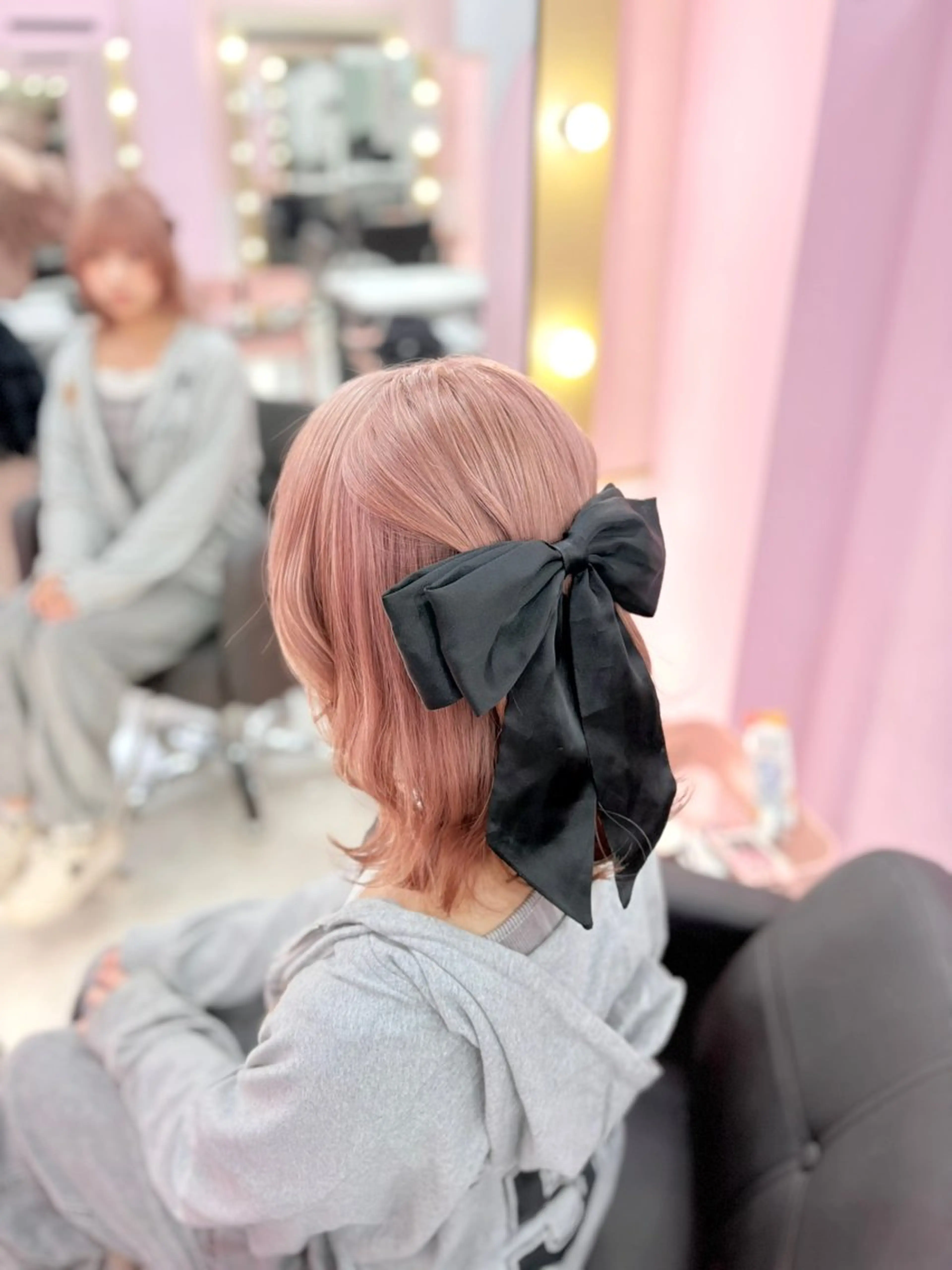 ミディアム カラー 甘ふわgirly🎀 ハイトーン🤍Ramのヘアスタイル