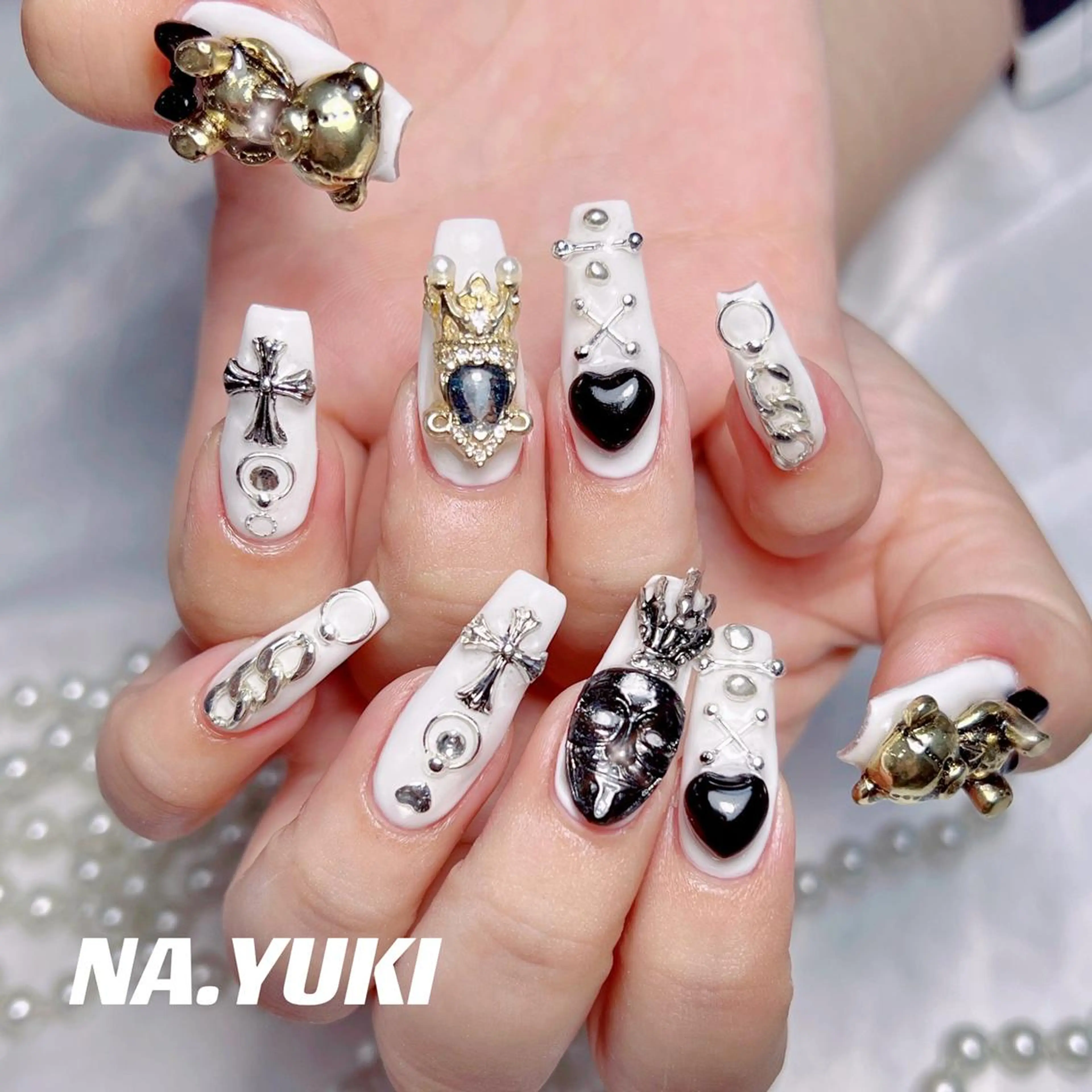 ネイル ハンドネイル 🎀 moo～ 🎀のネイルデザイン