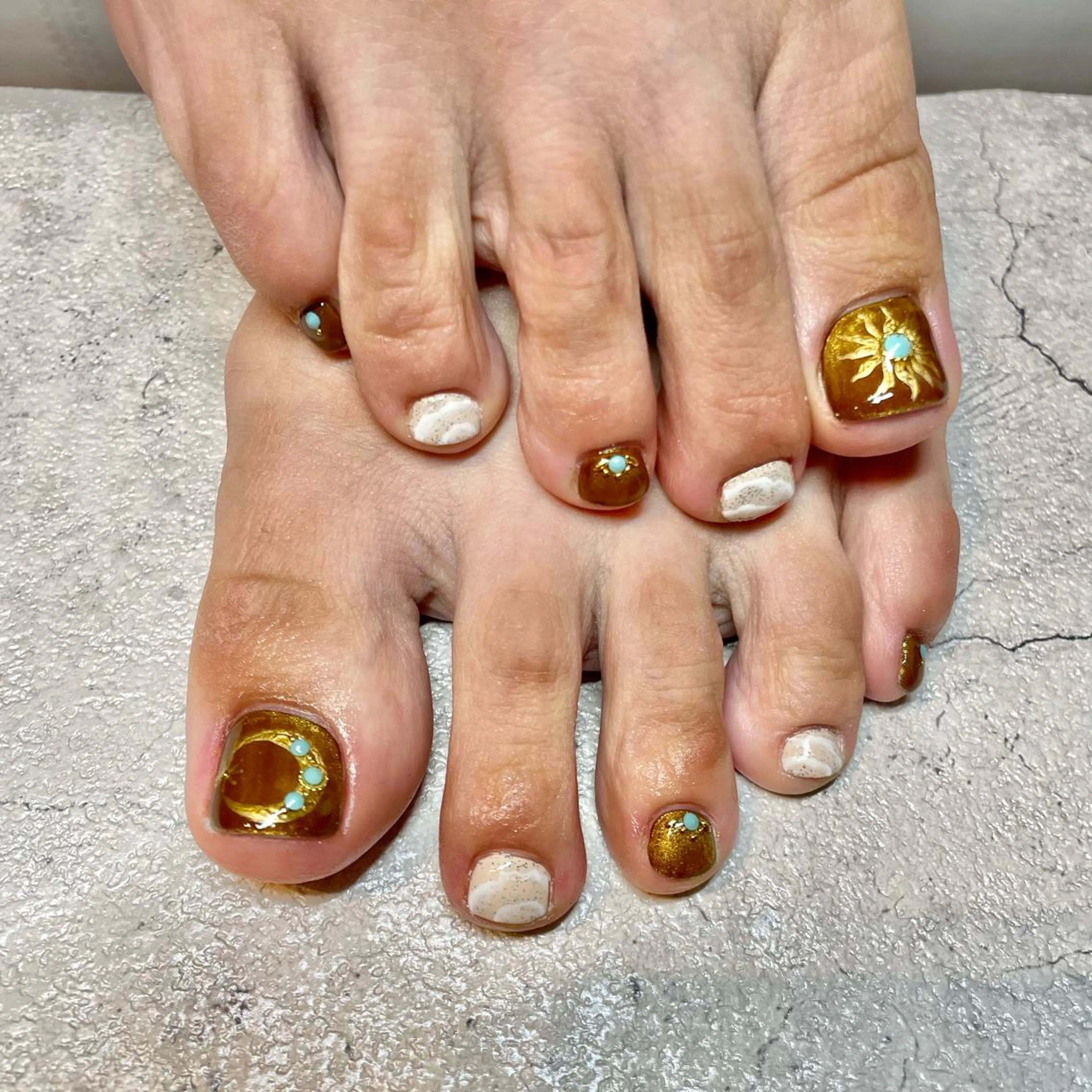 ネイル フットネイル Tocowaka マエダのネイルデザイン