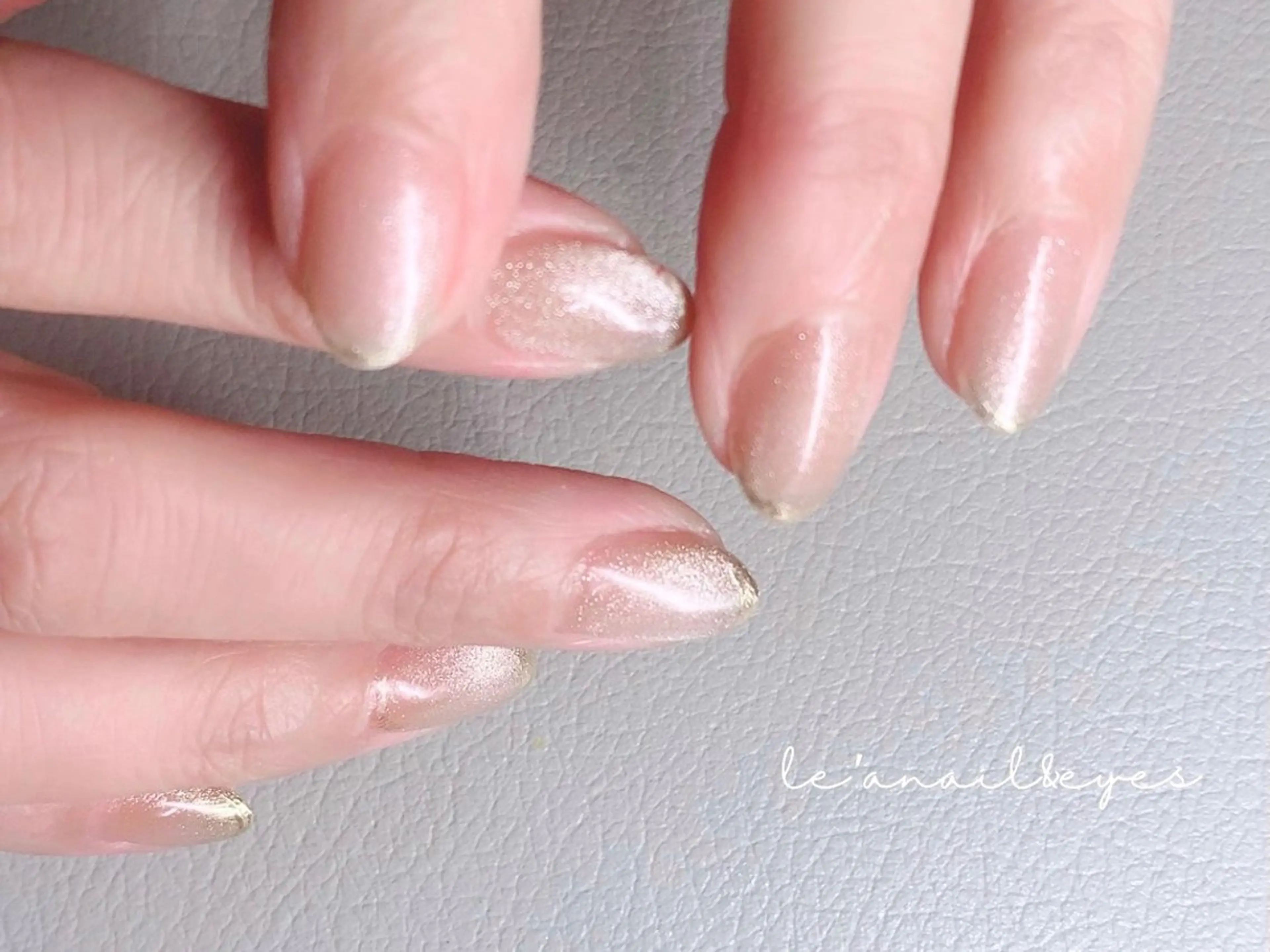 ネイル フレンチネイル マグネットネイル ミラーネイル ハンドネイル Le'a nail&eyesのマツエク・マツパデザイン