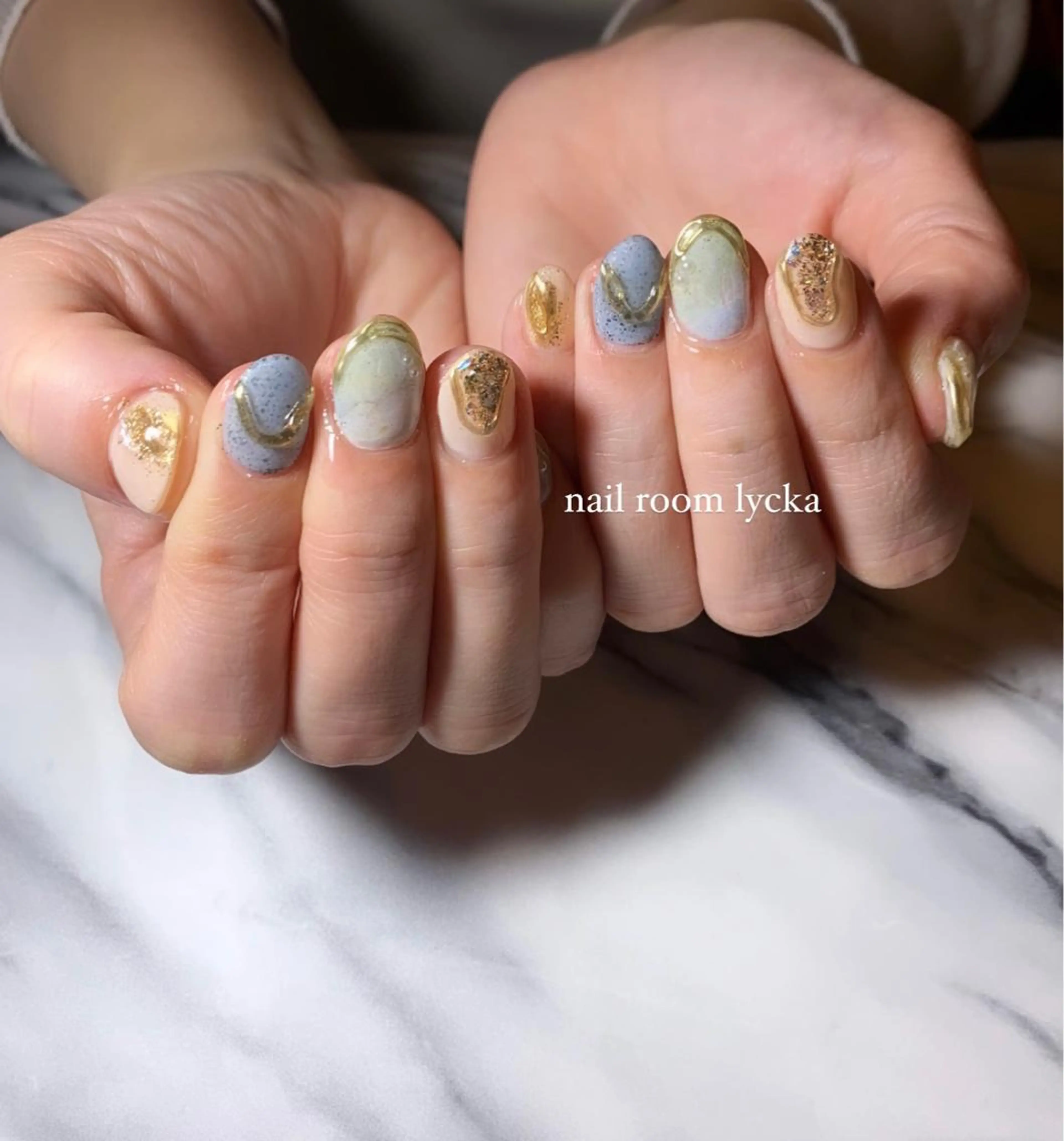 ネイル ﾈｲﾙﾙｰﾑﾘｯｶ 𝐦𝐚𝐲𝐮のネイルデザイン