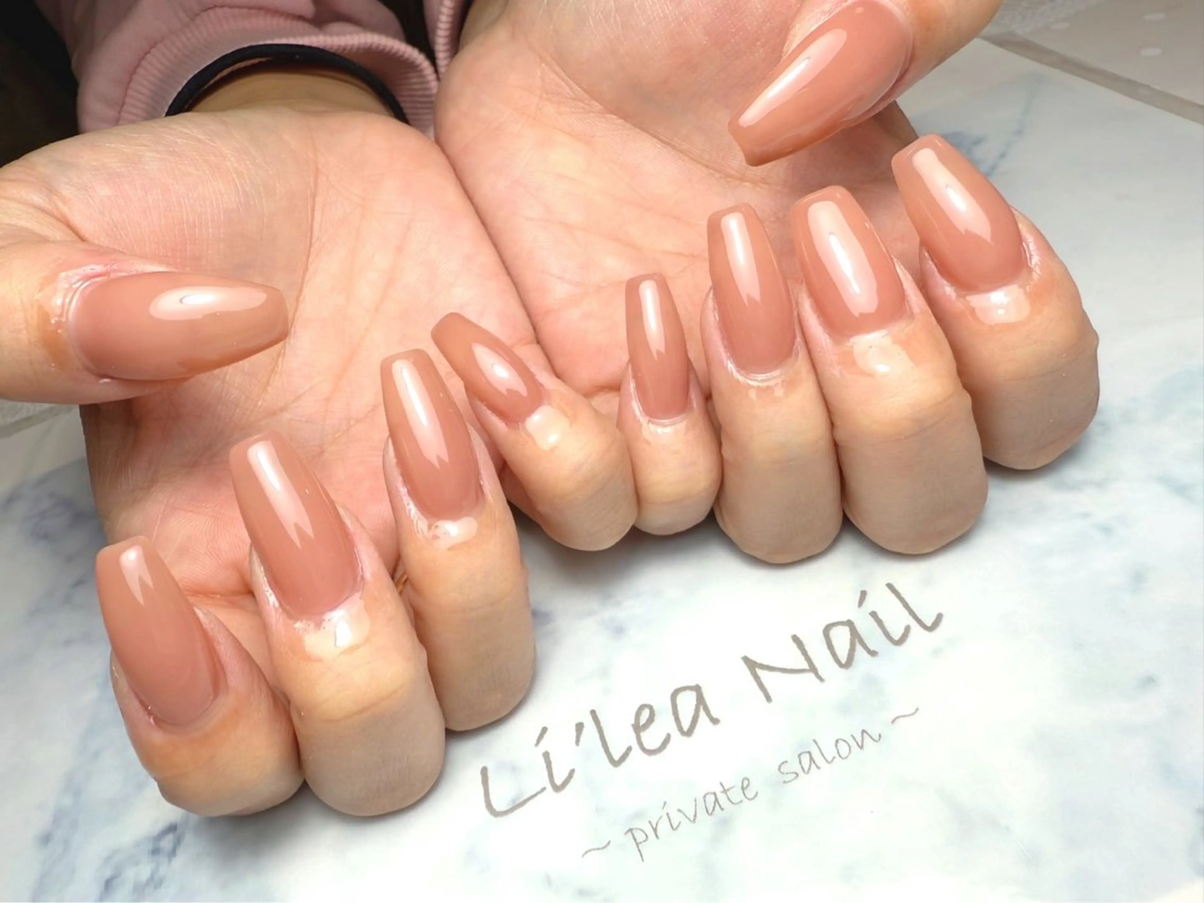 【🉐ミニモご新規価格🉐】◾️ワンカラー・ラメグラデーション(ドライケア、オフ込み)の写真