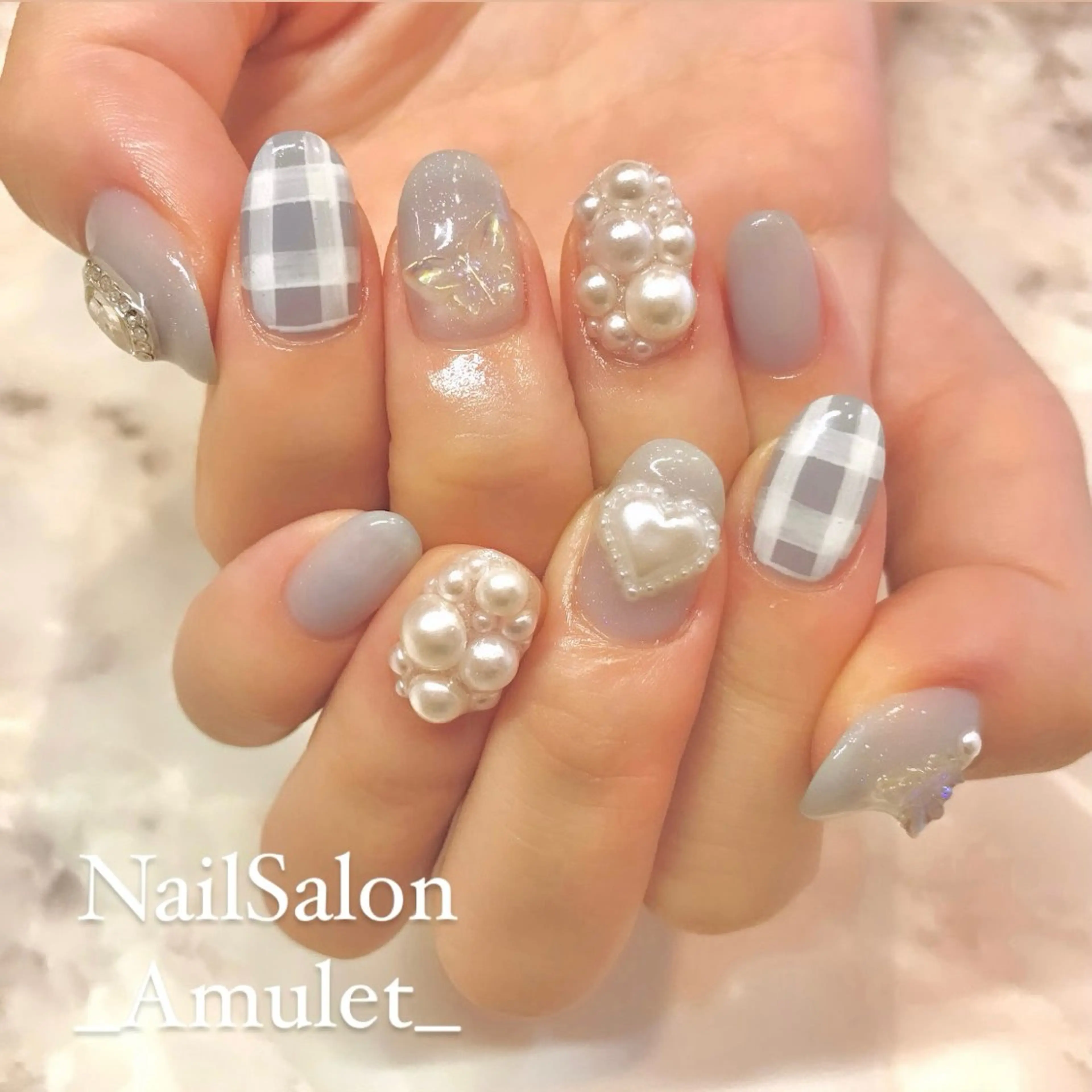 ネイル ハンドネイル NailSalon _Amulet_のネイルデザイン