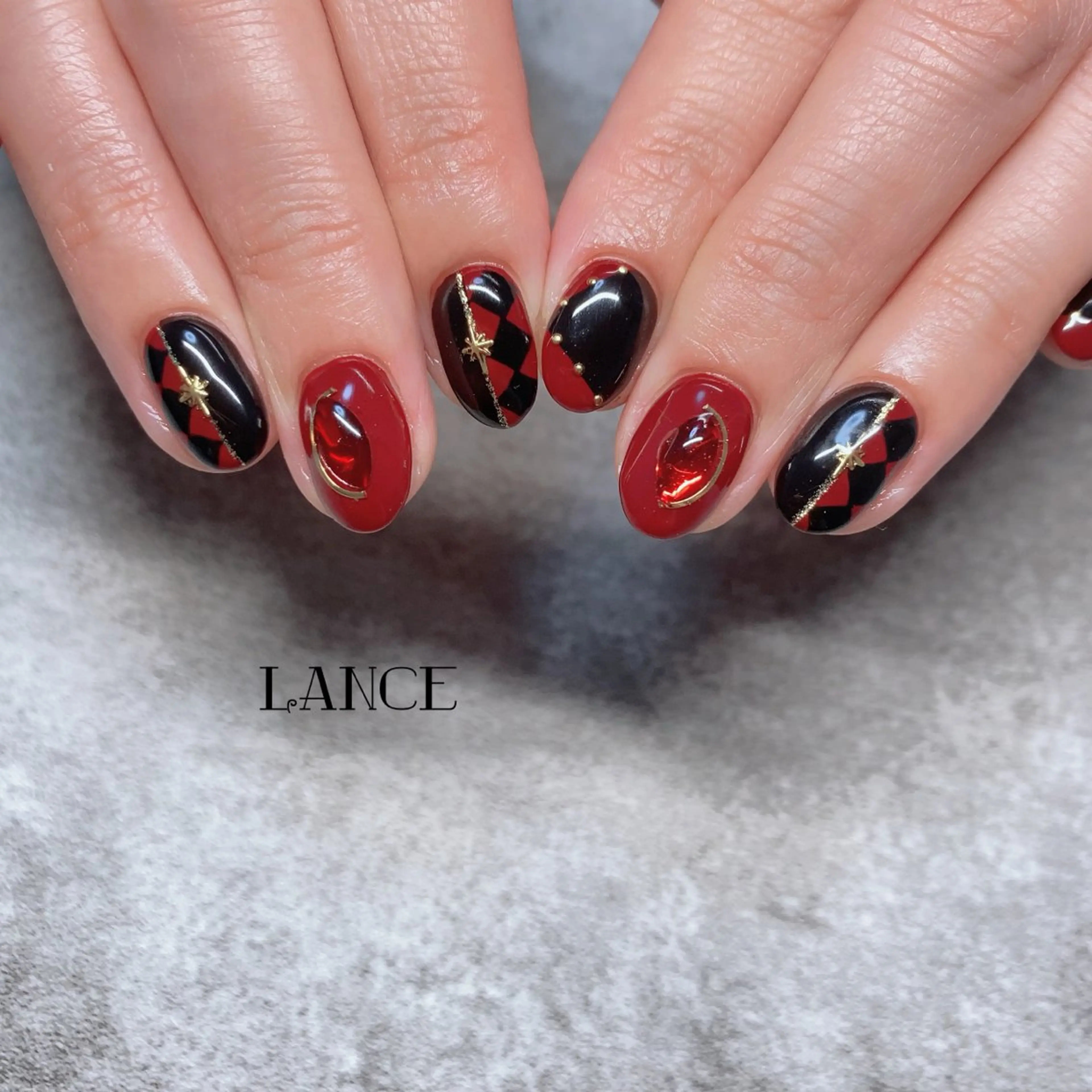 ネイル オーロラネイル フレンチネイル キラキラネイル 韓国ネイル ピンク ハンドネイル Lance nailのネイルデザイン