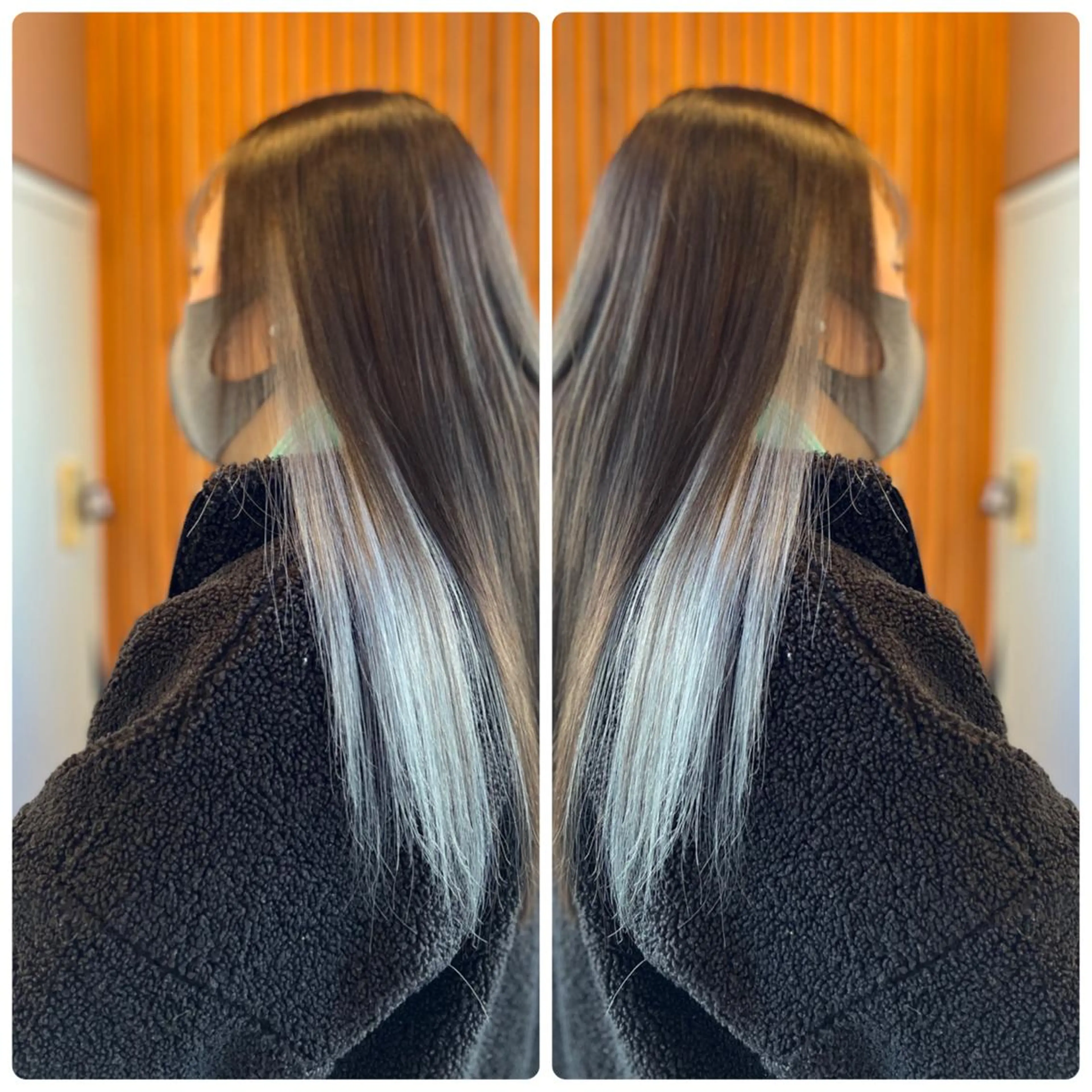 {ブリーチ等のハイダメージ縮毛を極上うる艶ストレートに✨👩🏼}酸性ストレート縮毛矯正&カット&トリートメント❤️の写真