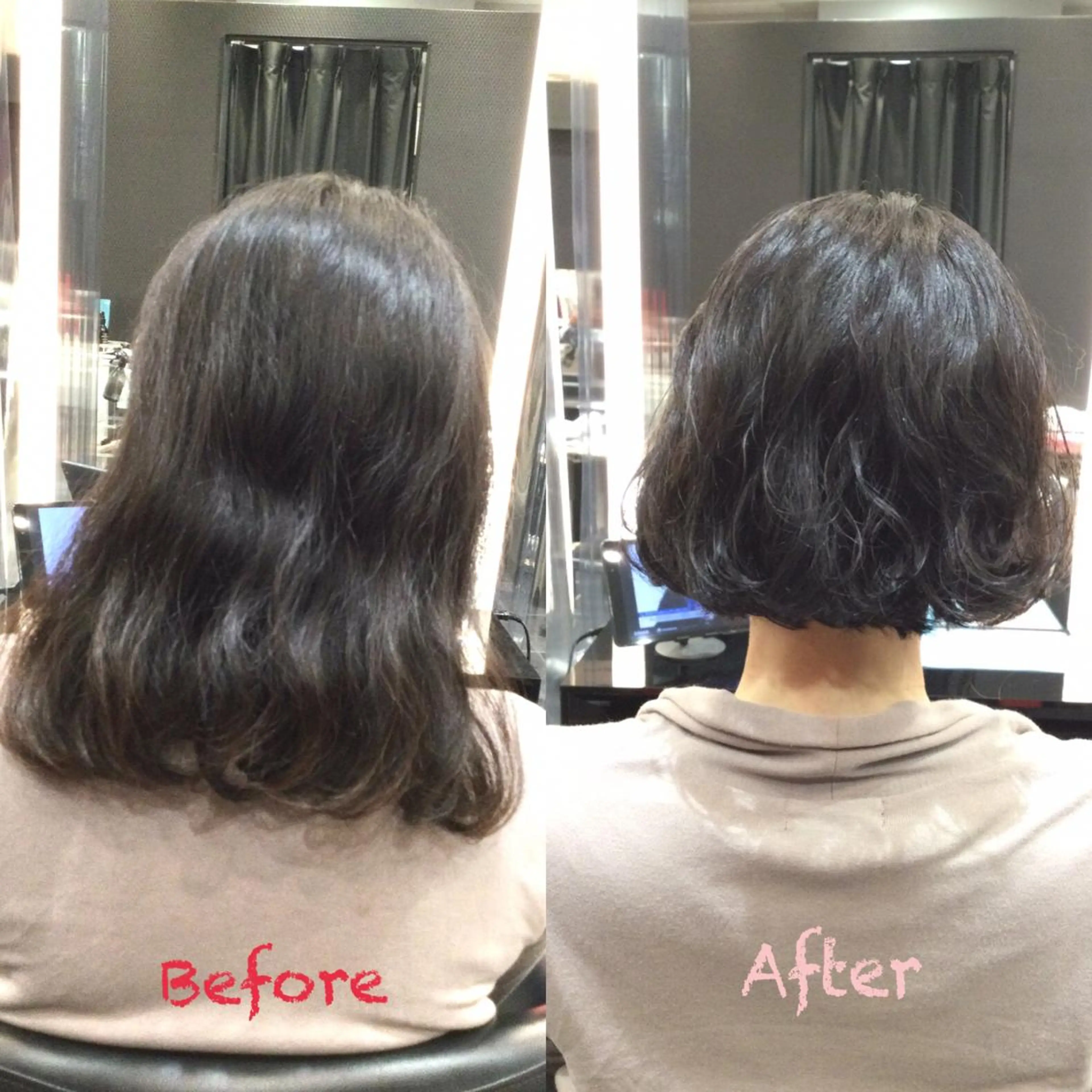 ショート カラー Annon プライベートサロンのヘアスタイル