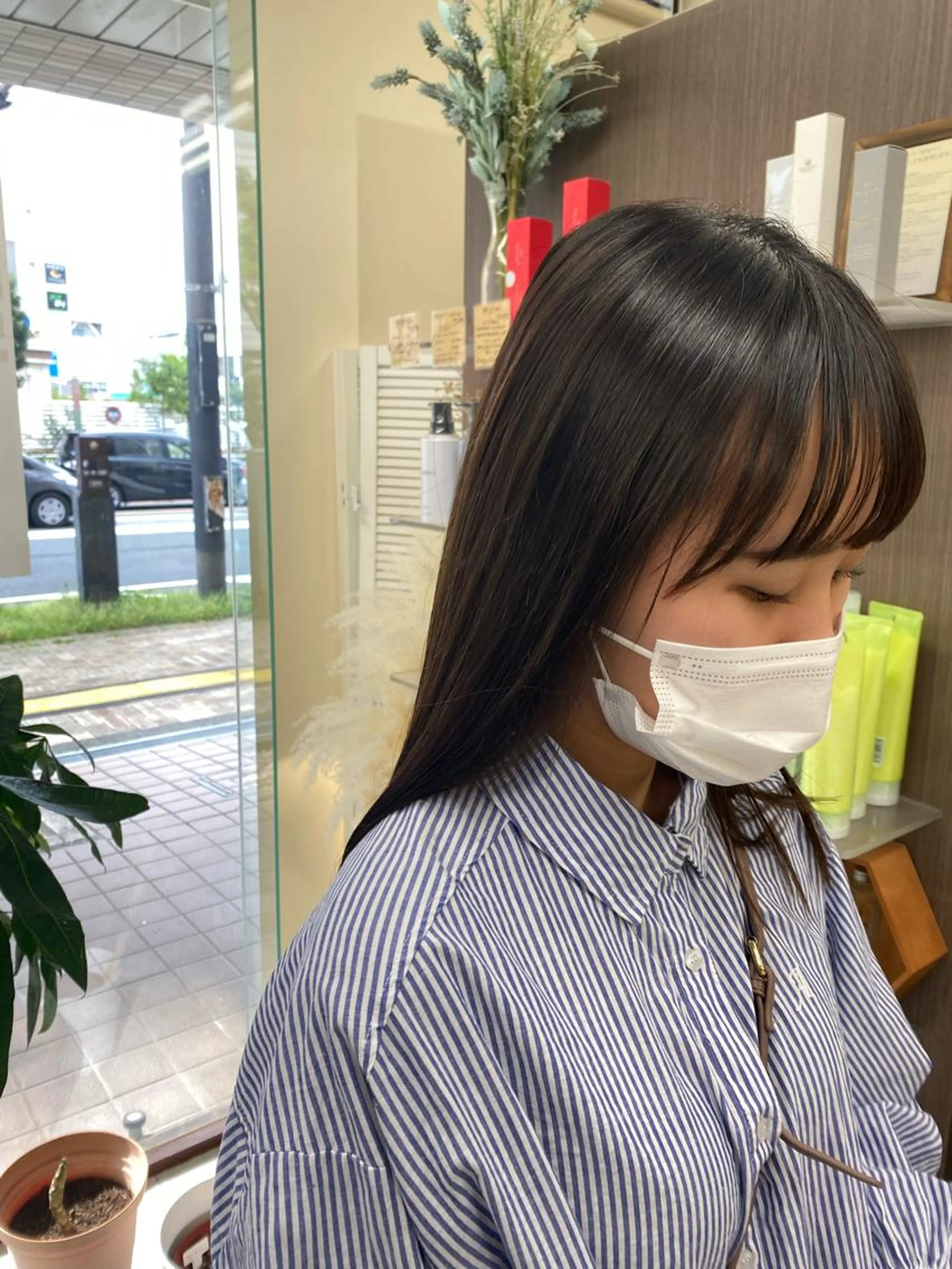 前髪カット+3STEPトリートメントの写真