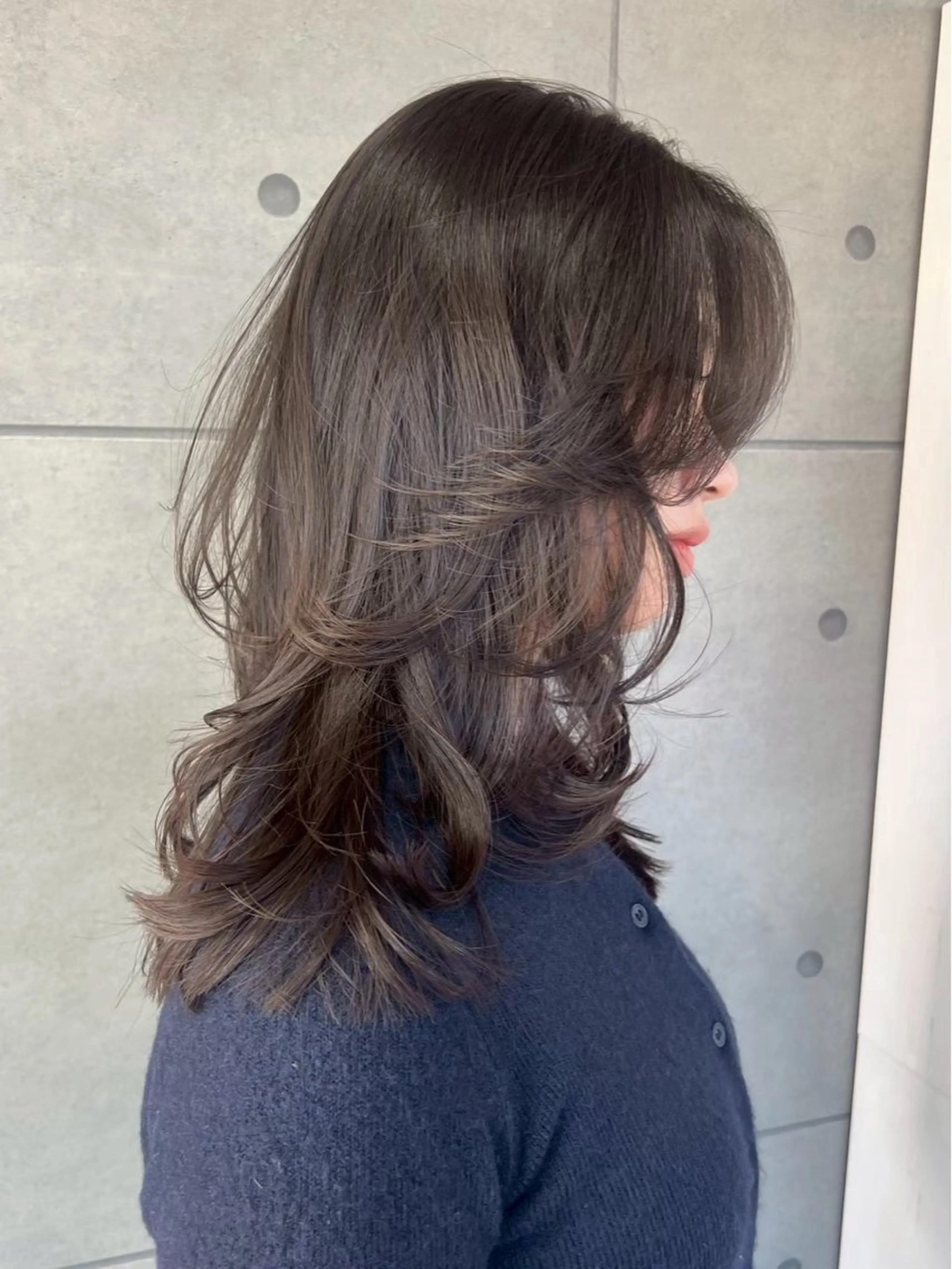 カラー 🩵透明感・艶カラー 🩵mia下北沢のヘアスタイル