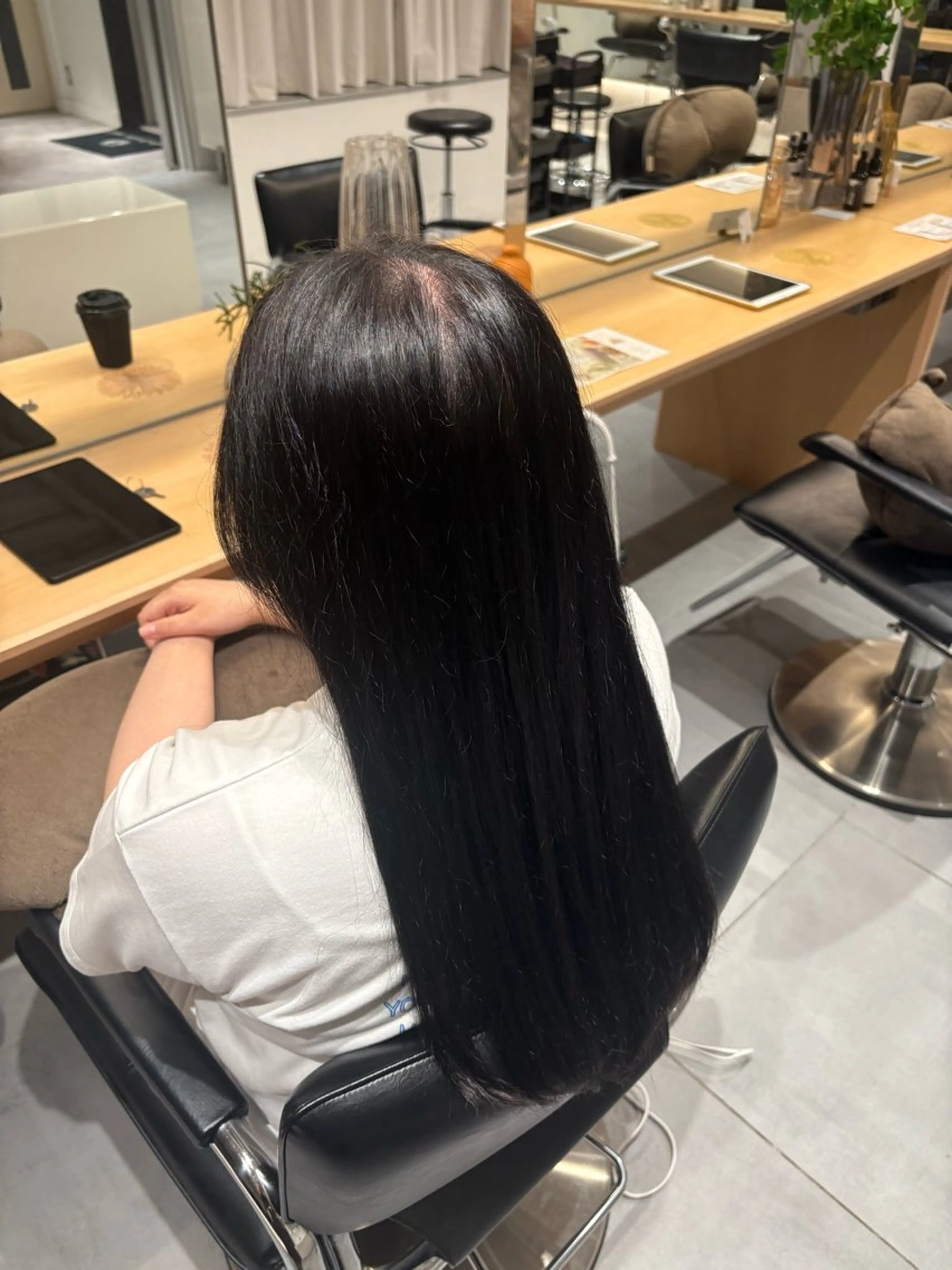 ロング カラー ヘアカラー トリートメント 🌷花音🌷メンズ /艶カラー/Wカラーのヘアスタイル