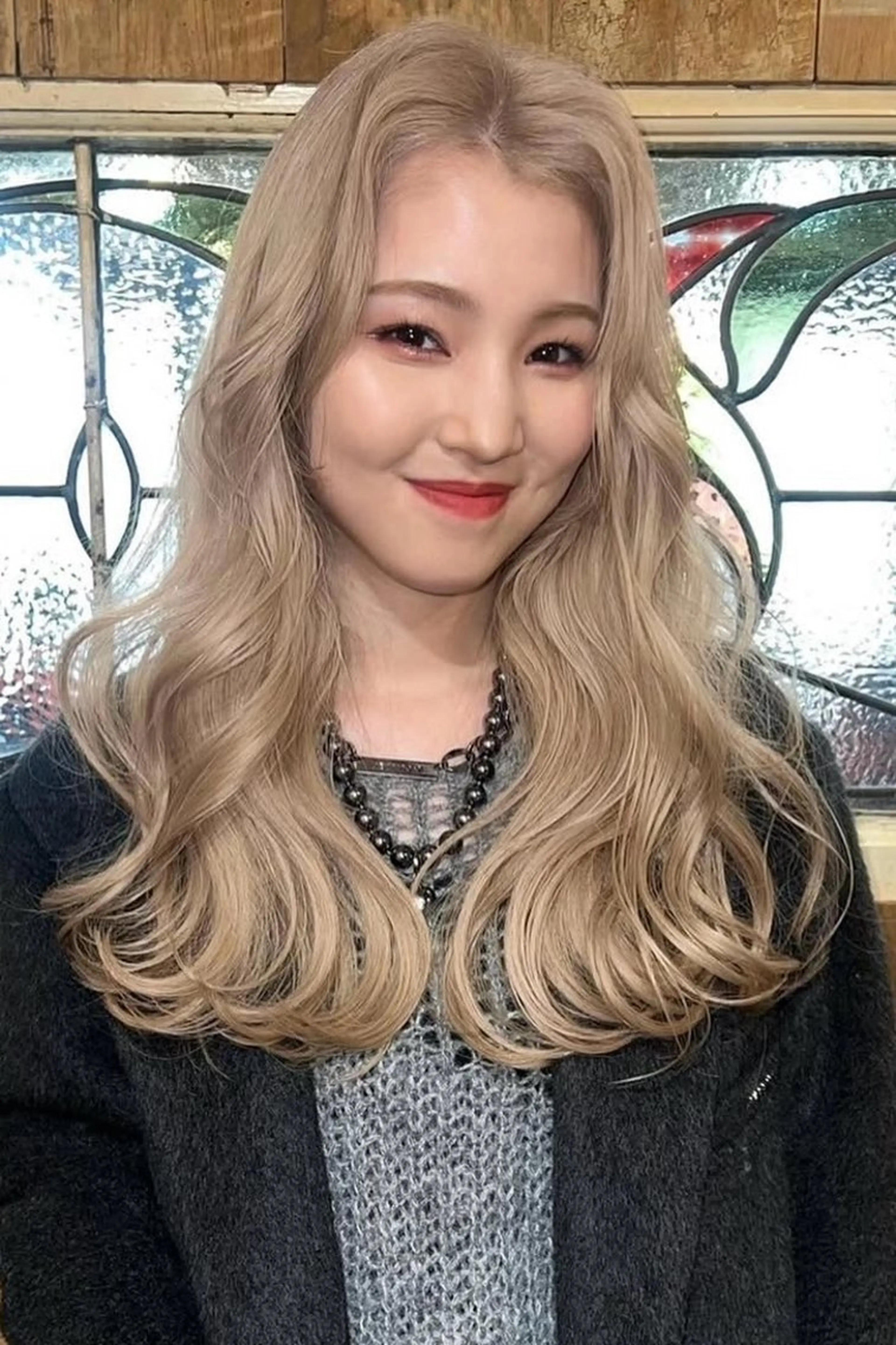 ロング カラー 心斎橋/ハイトーン/ 大田敦也のヘアスタイル