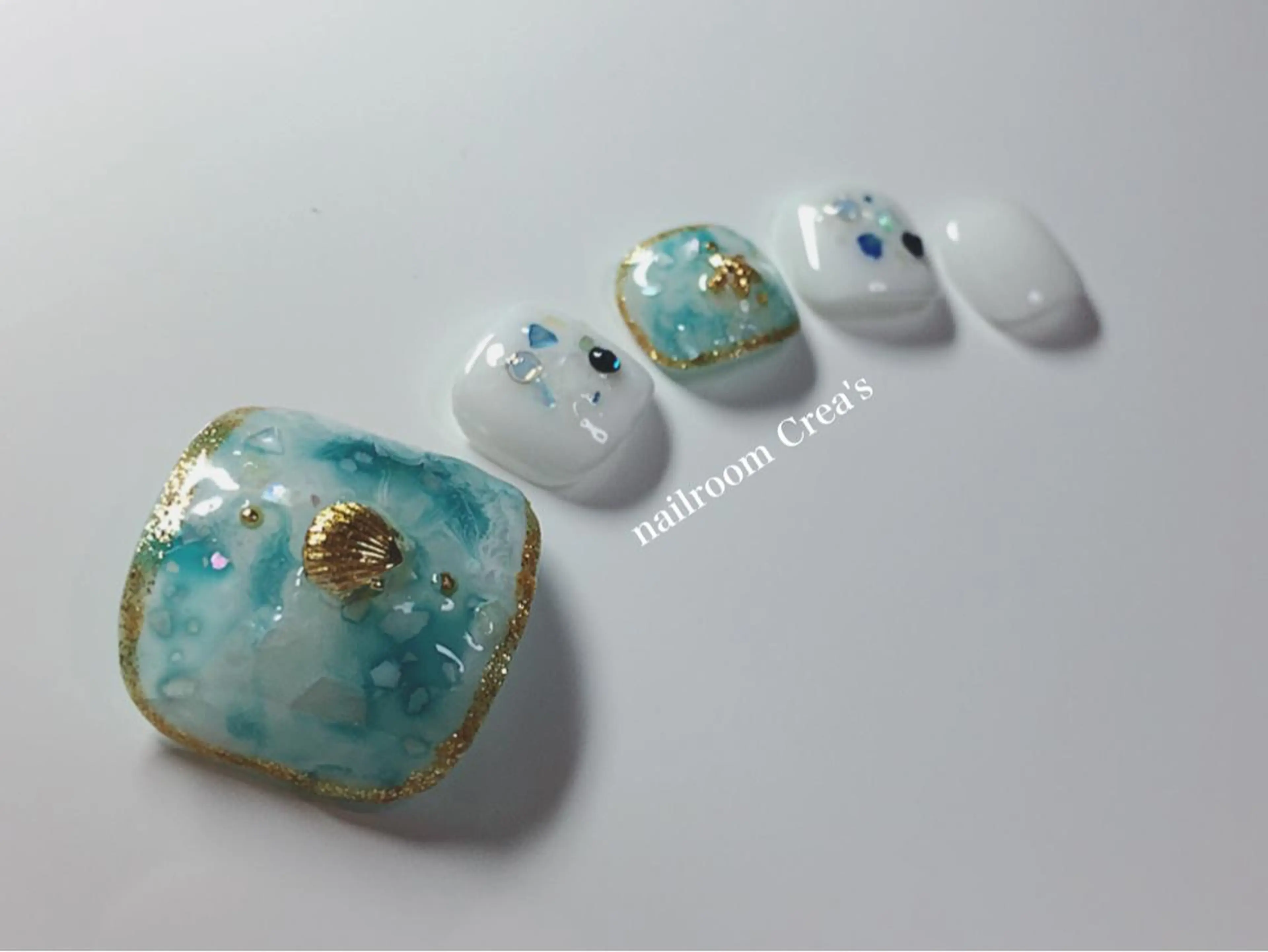 ネイル フットネイル nailroom Crea'sのネイルデザイン