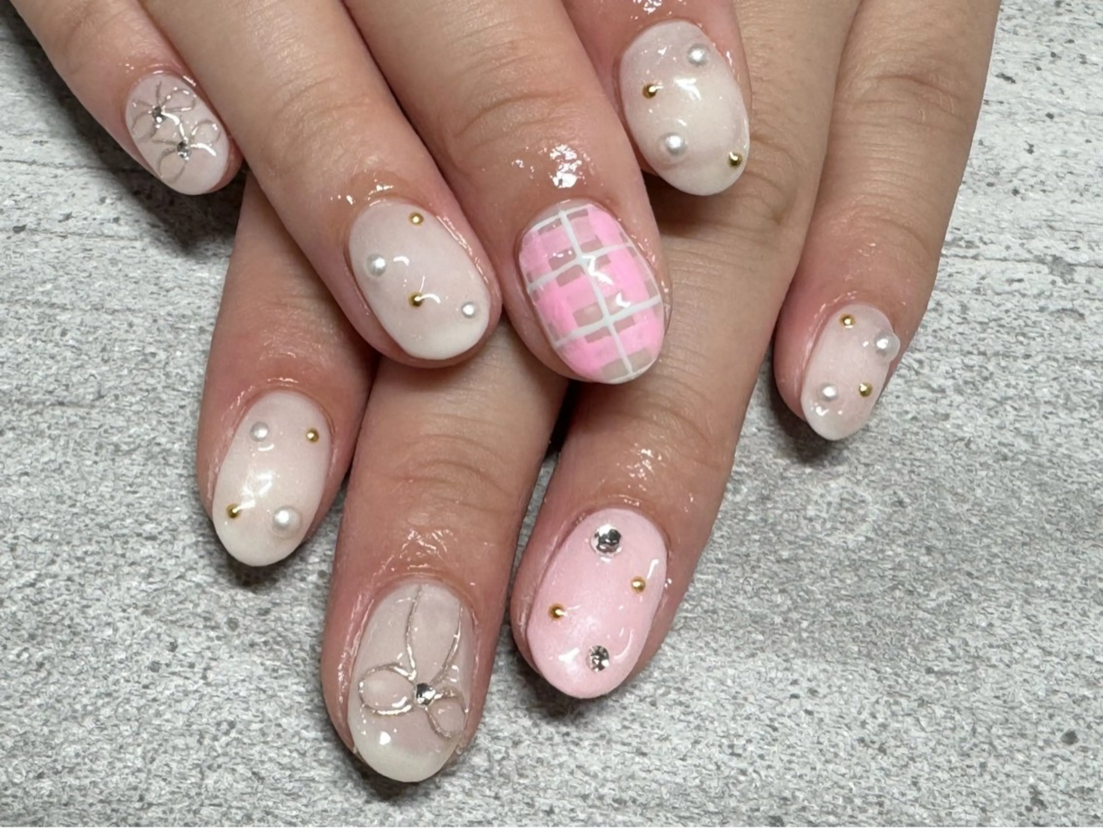 ネイル アートネイル ミラーネイル ハンドネイル sudo ⭐︎のネイルデザイン