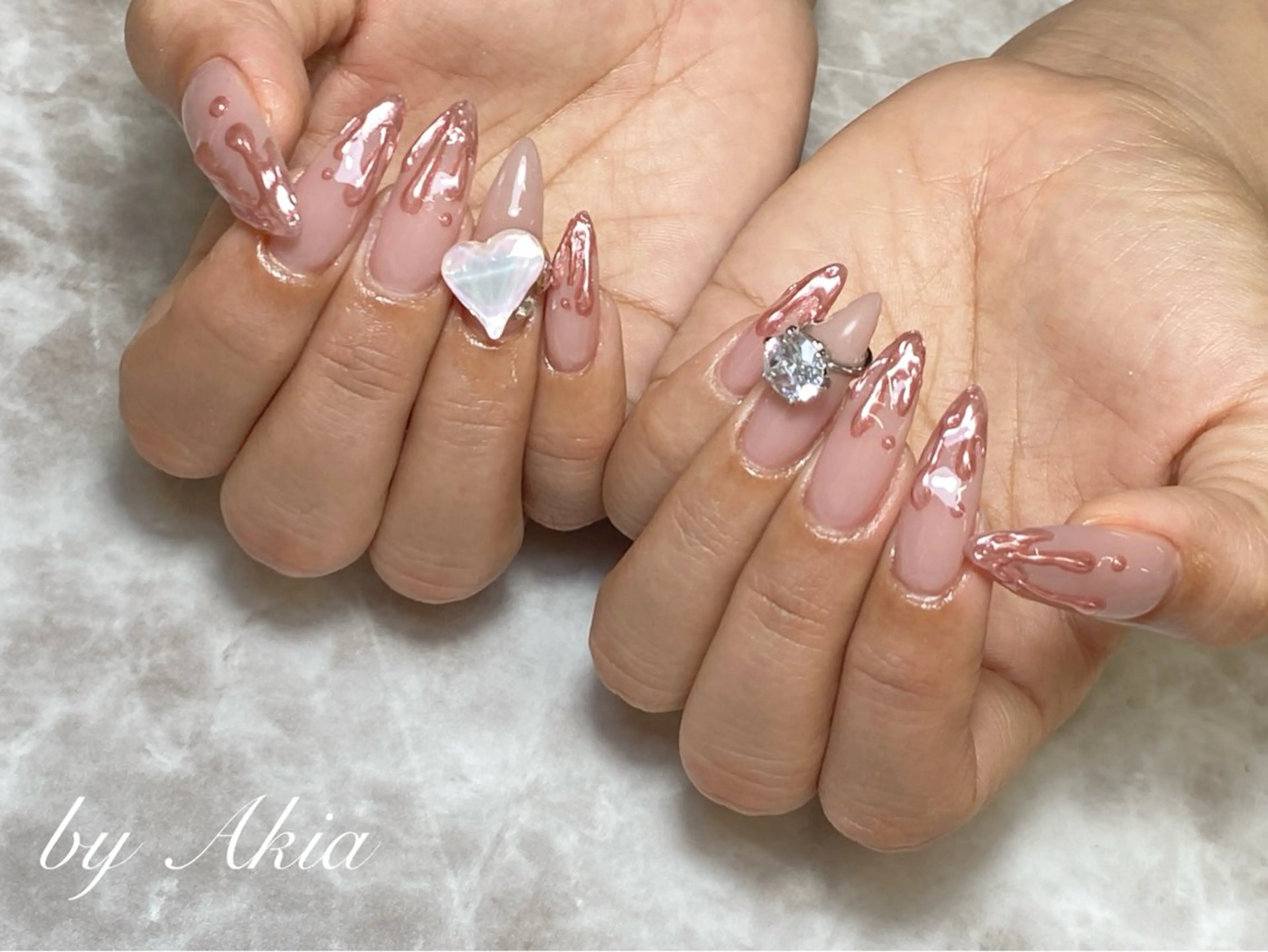 ネイル w wのネイルデザイン