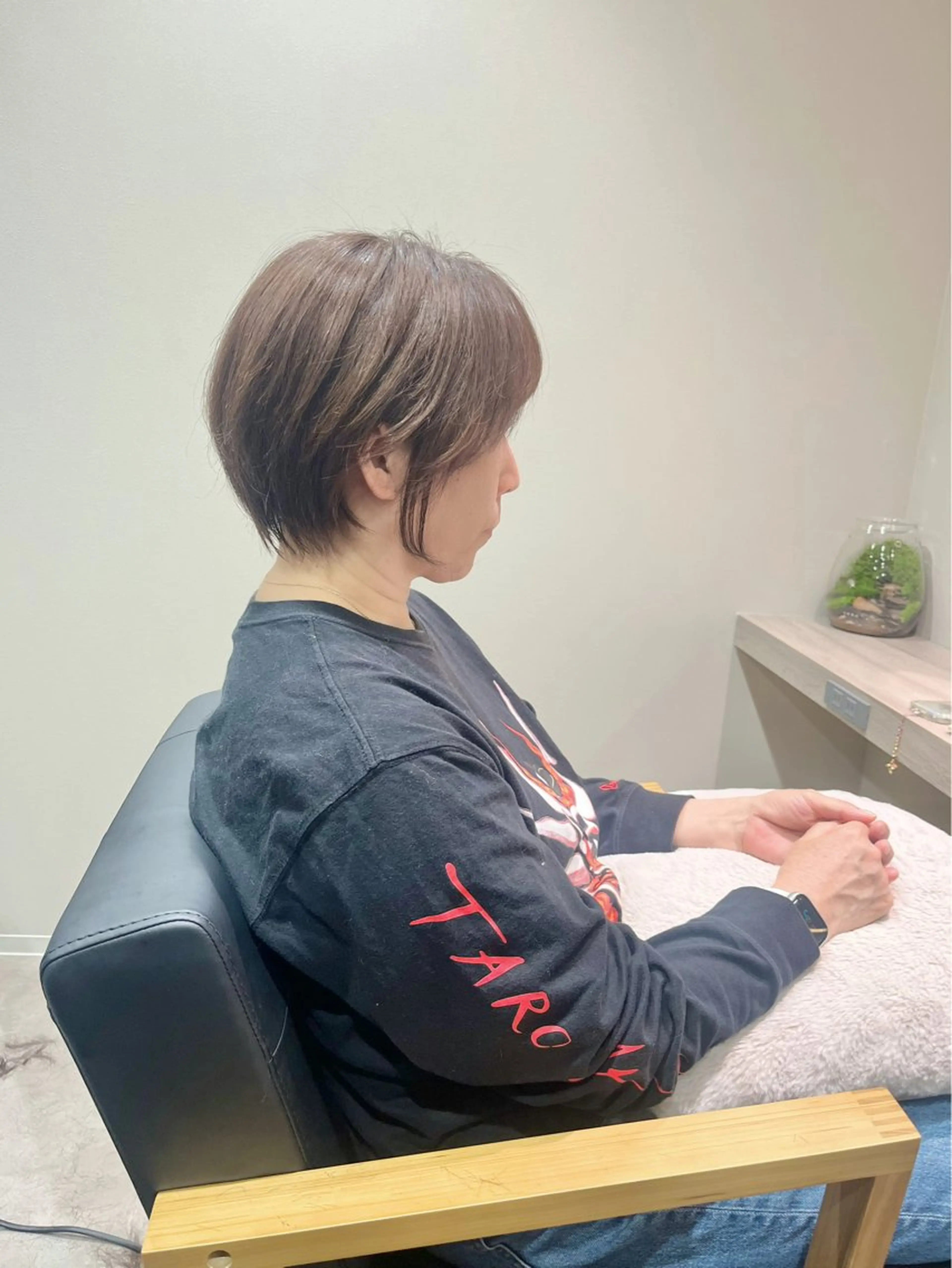 ショート カラー 瀧　元気/ショート/ 白髪ぼかし/髪質改善のヘアスタイル