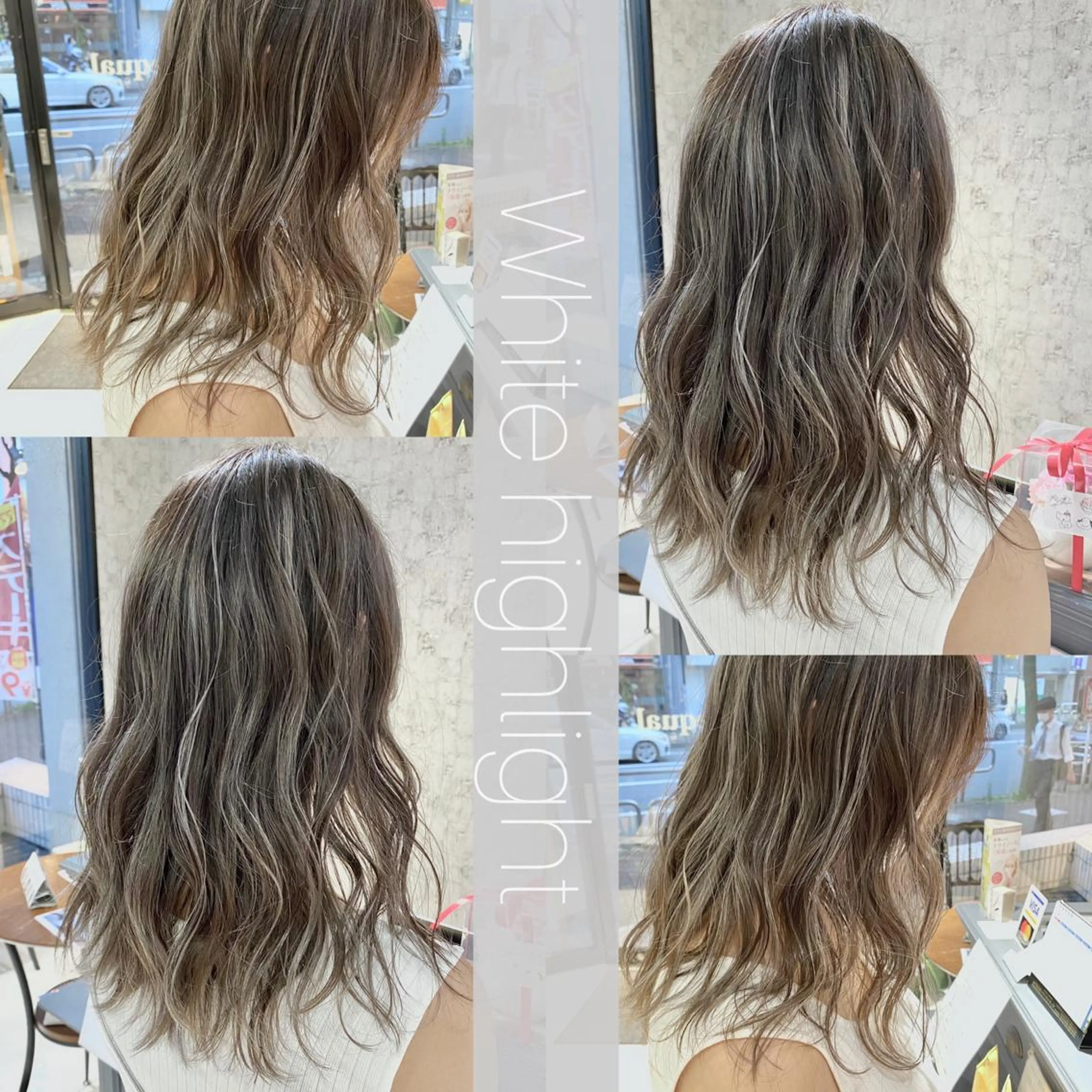 セミロング カラー ✨髪質改善専門店✨ QOLU✨のヘアスタイル