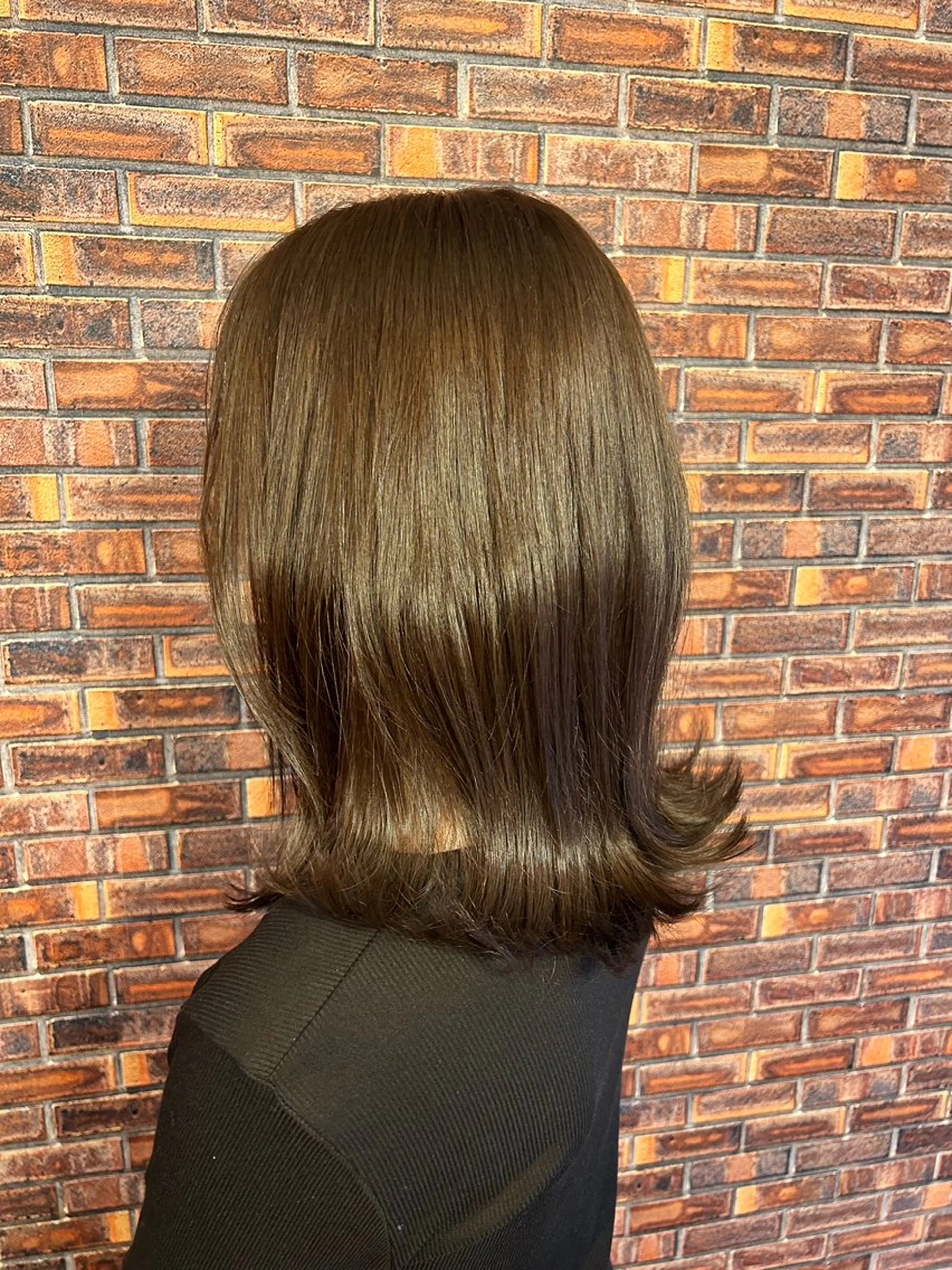 ミディアム ナチュラル/ボブ/ レイヤー/後藤健吾のヘアスタイル