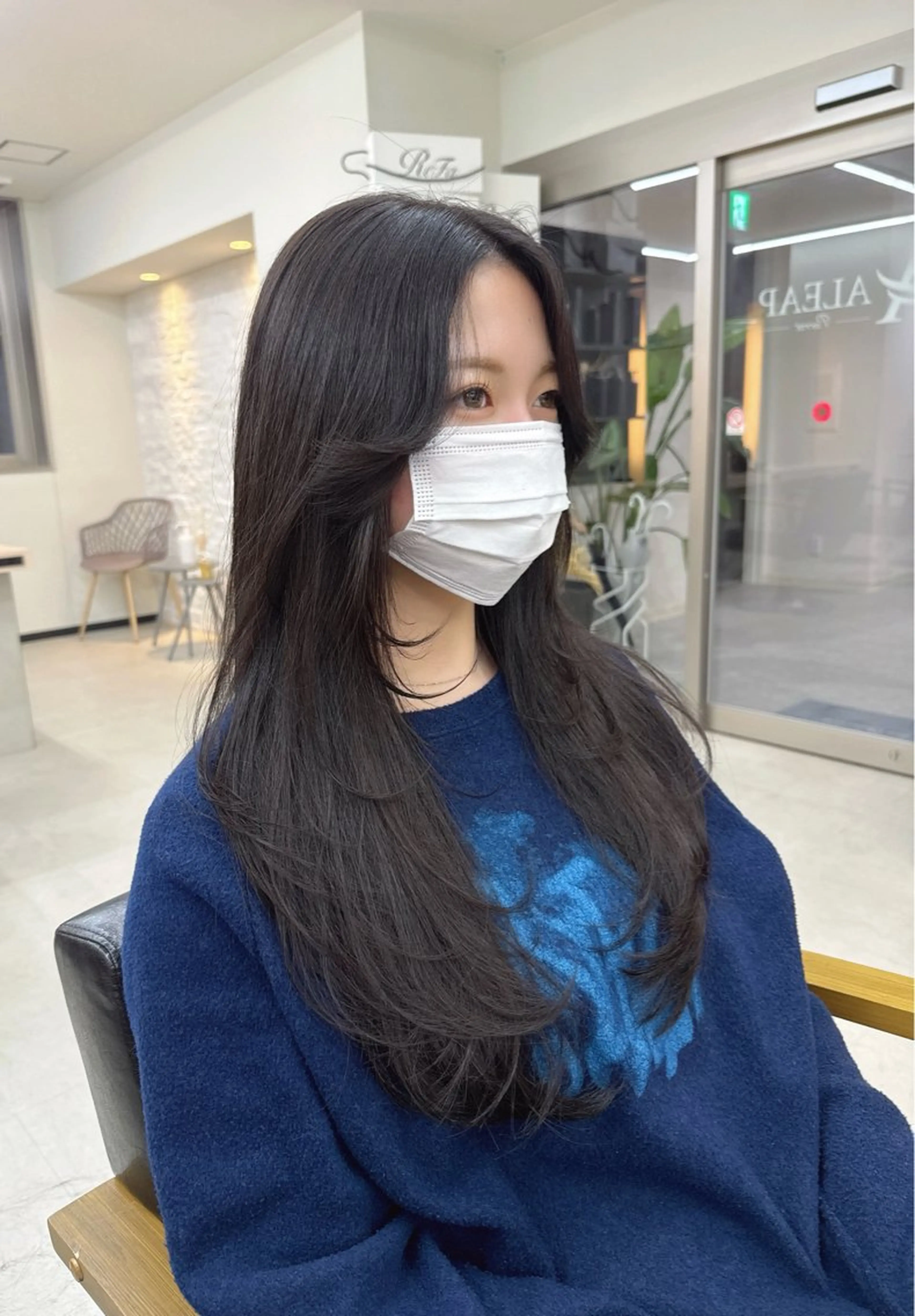 ロング カラー 𝐑𝐲𝐮𝐤𝐢 【店長】ALEAPのヘアスタイル