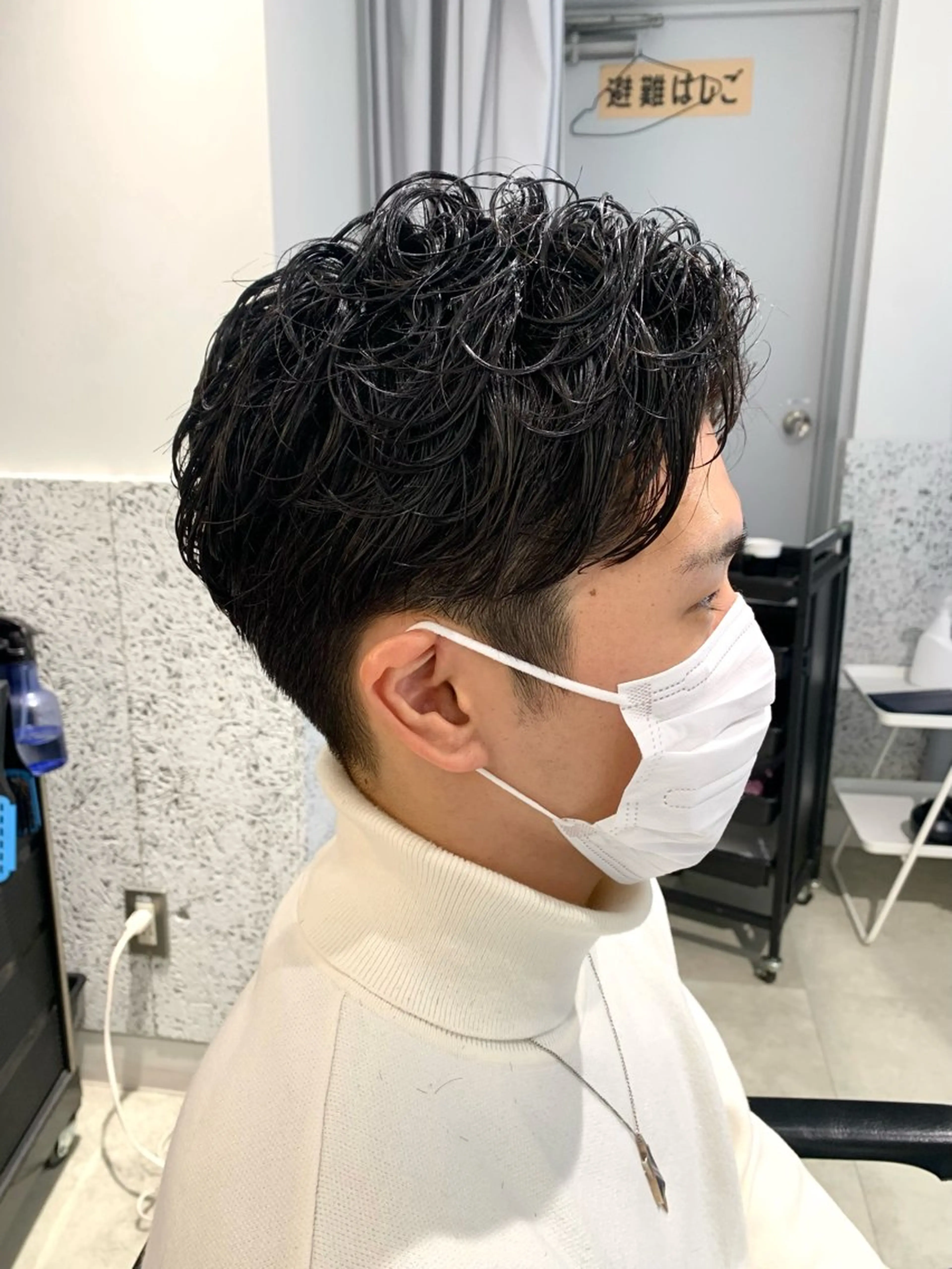 ショート パーマ カット パーマ ✂︎ wakano shinpei✂︎のヘアスタイル