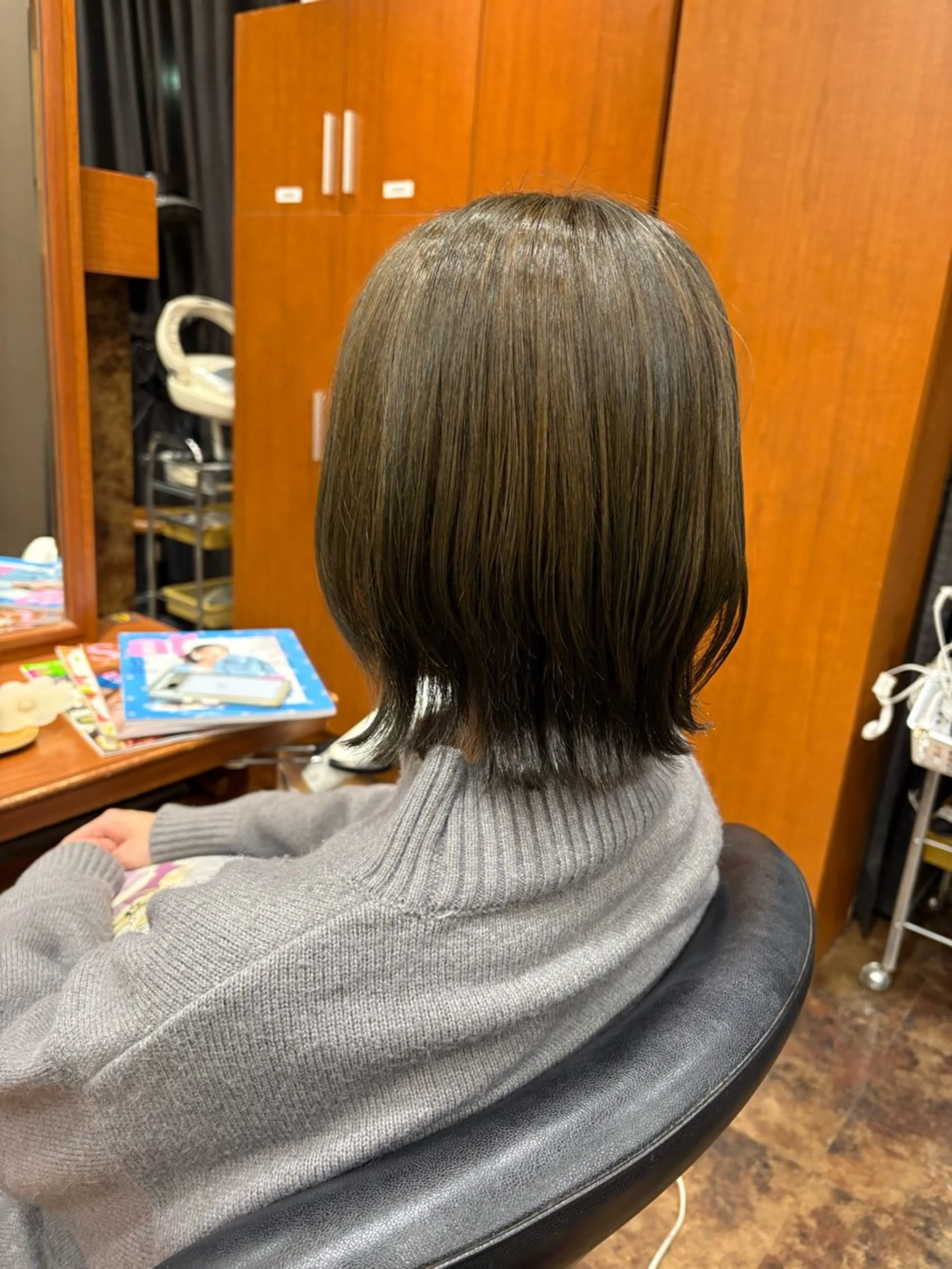 ミディアム カラー 相良 陽香🌻のヘアスタイル