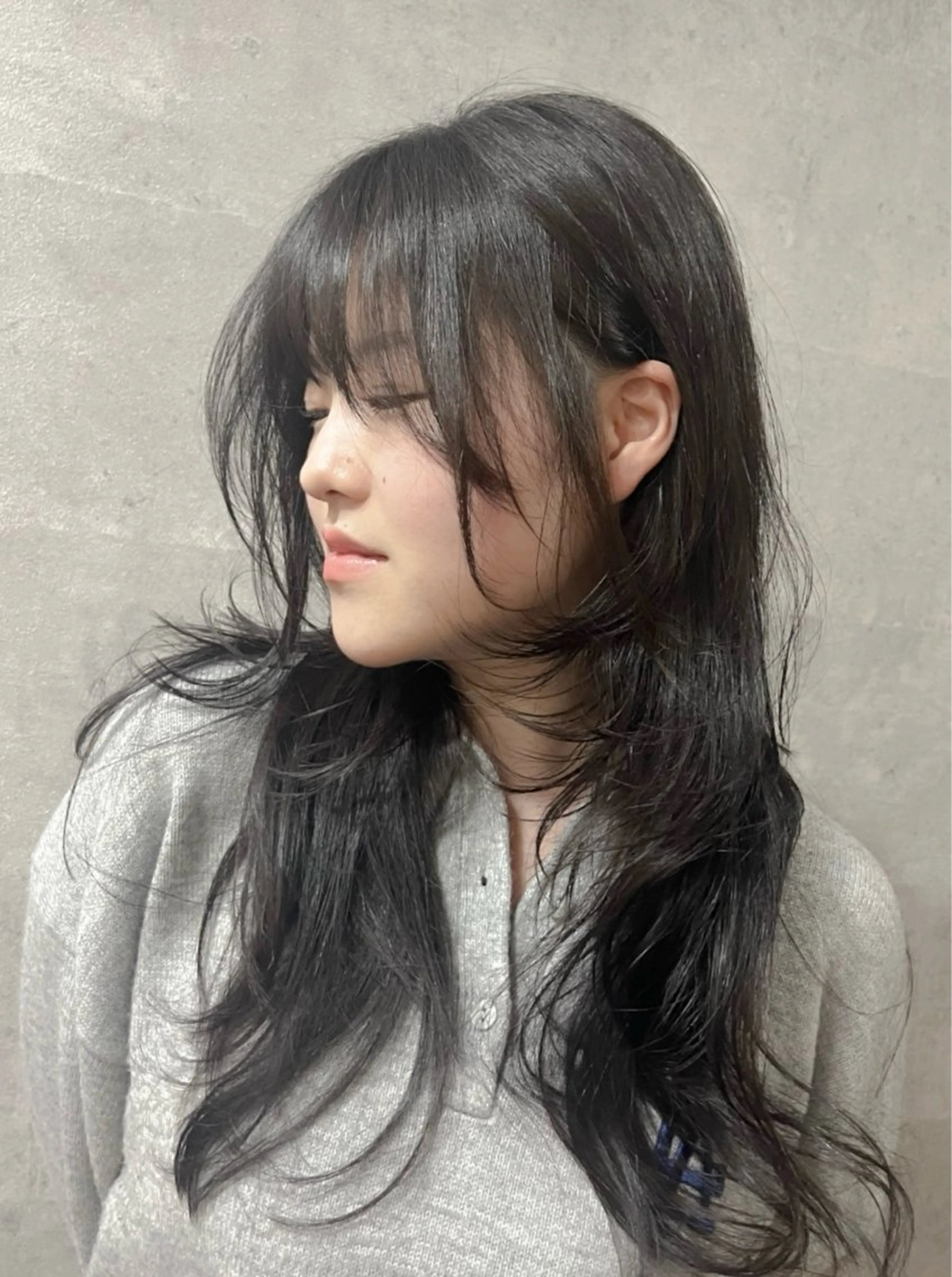 ロング カット ヘアカラー Grow by NYNY 田代 紀恵のヘアスタイル