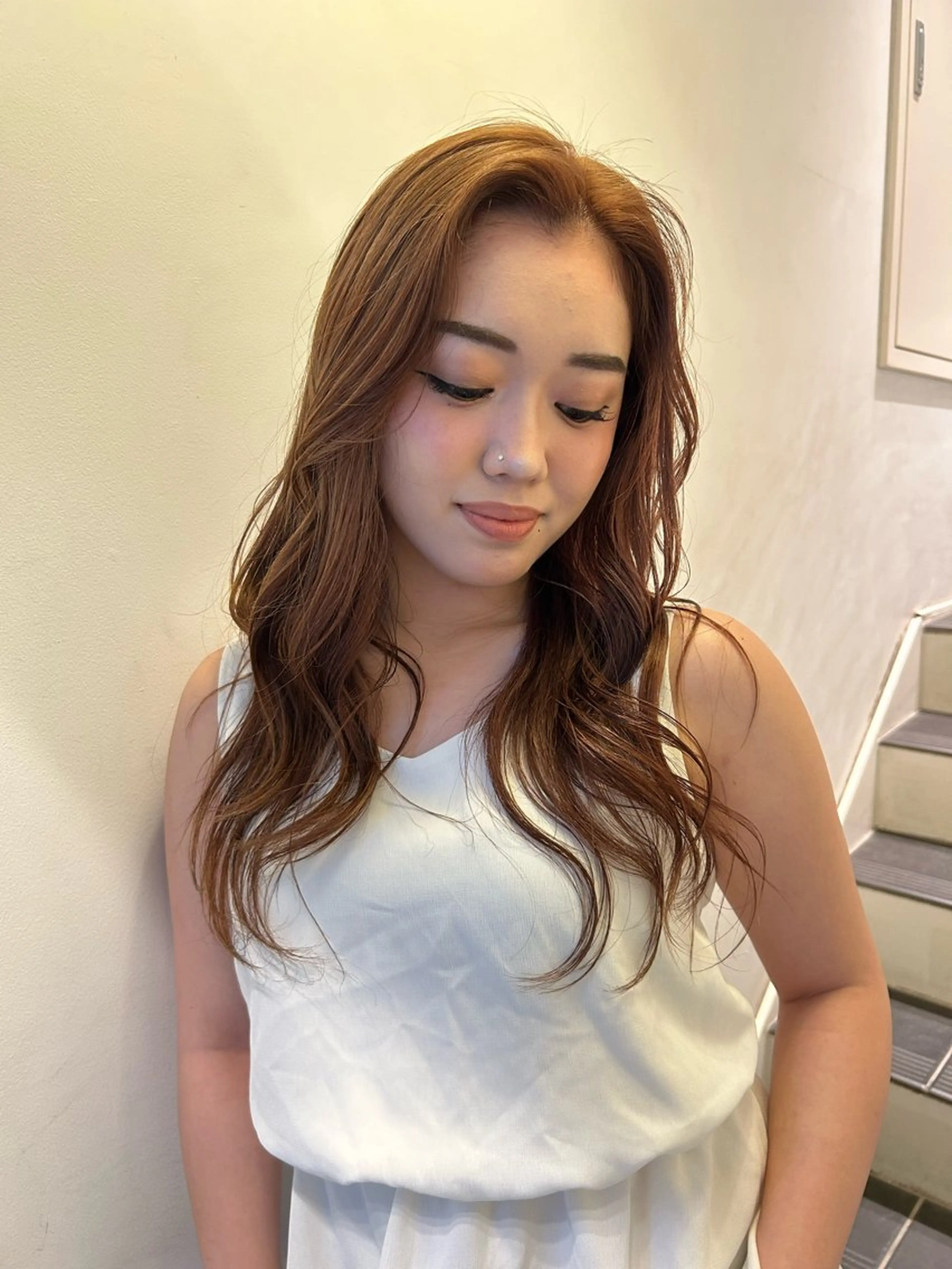 ロング 高山沙来/ストレート パーマ特化/縮毛矯正のヘアスタイル