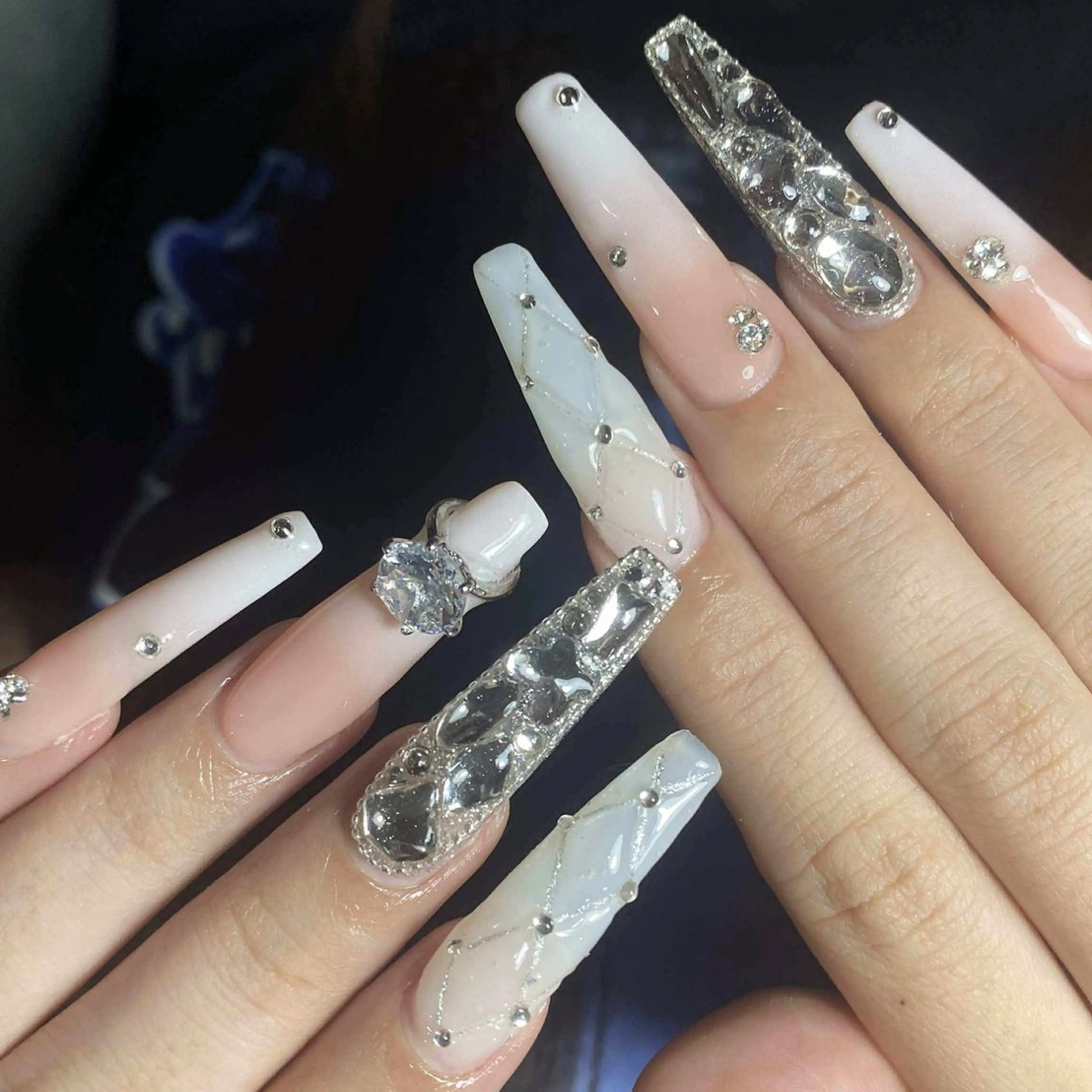 ネイル 韓国ネイル ワンホンネイル ハンドネイル ハンドケア Kawaii _Nailのネイルデザイン