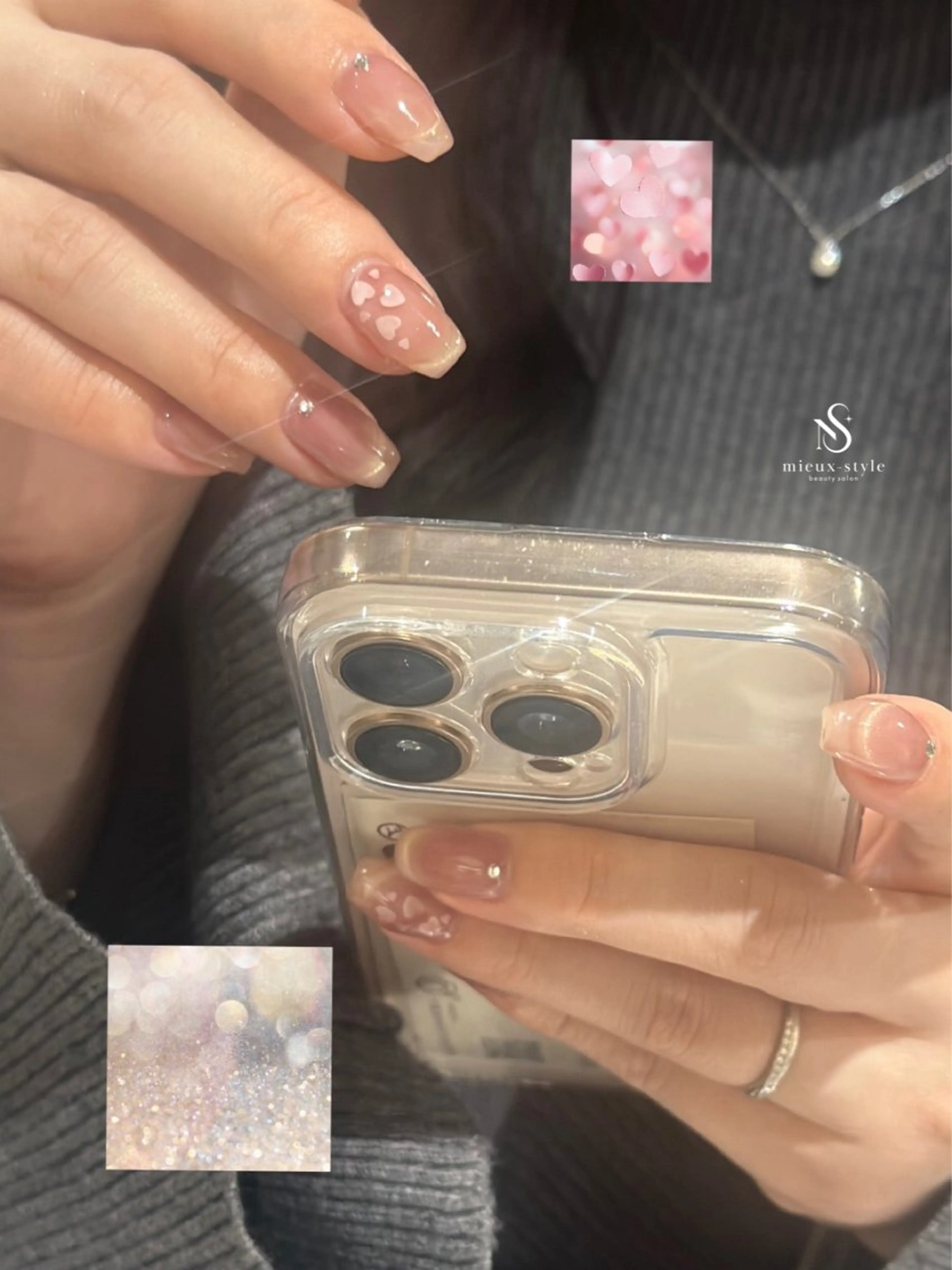 ネイル mieux-myu /立川nuanceのネイルデザイン