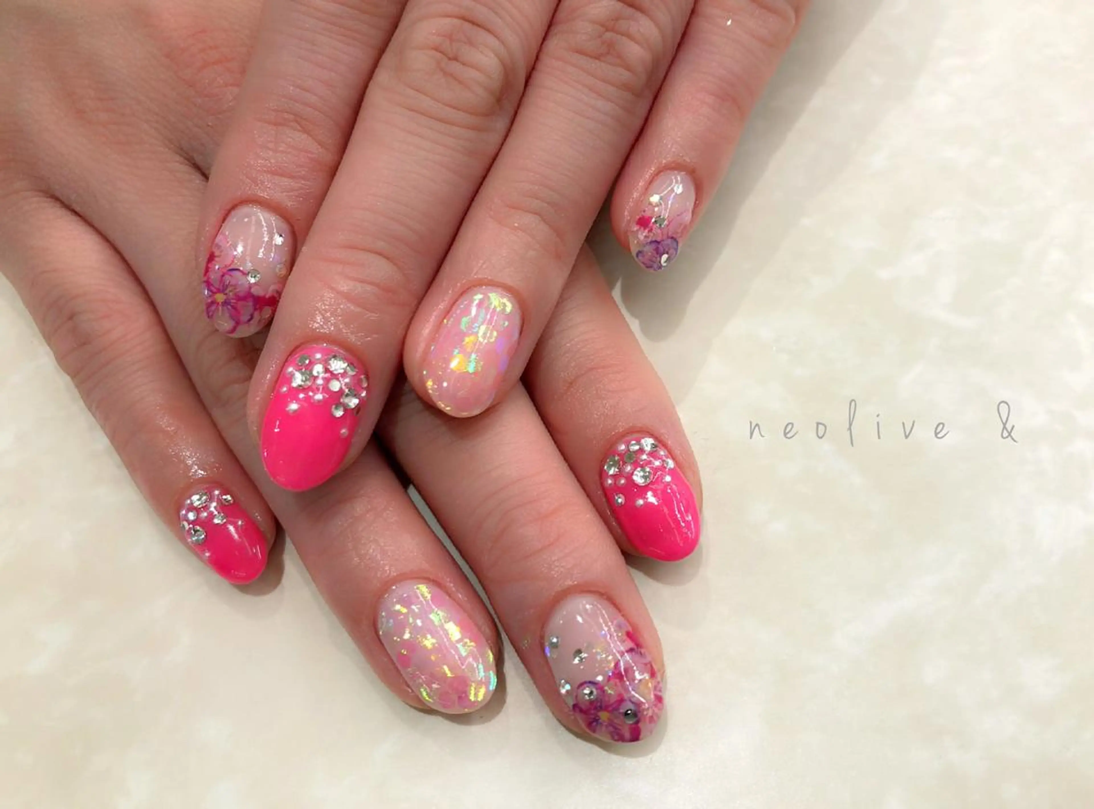 ネイル マツエク・マツパ アートネイル 持ち込み Yuriko Omi パラジェル/渋谷のネイルデザイン