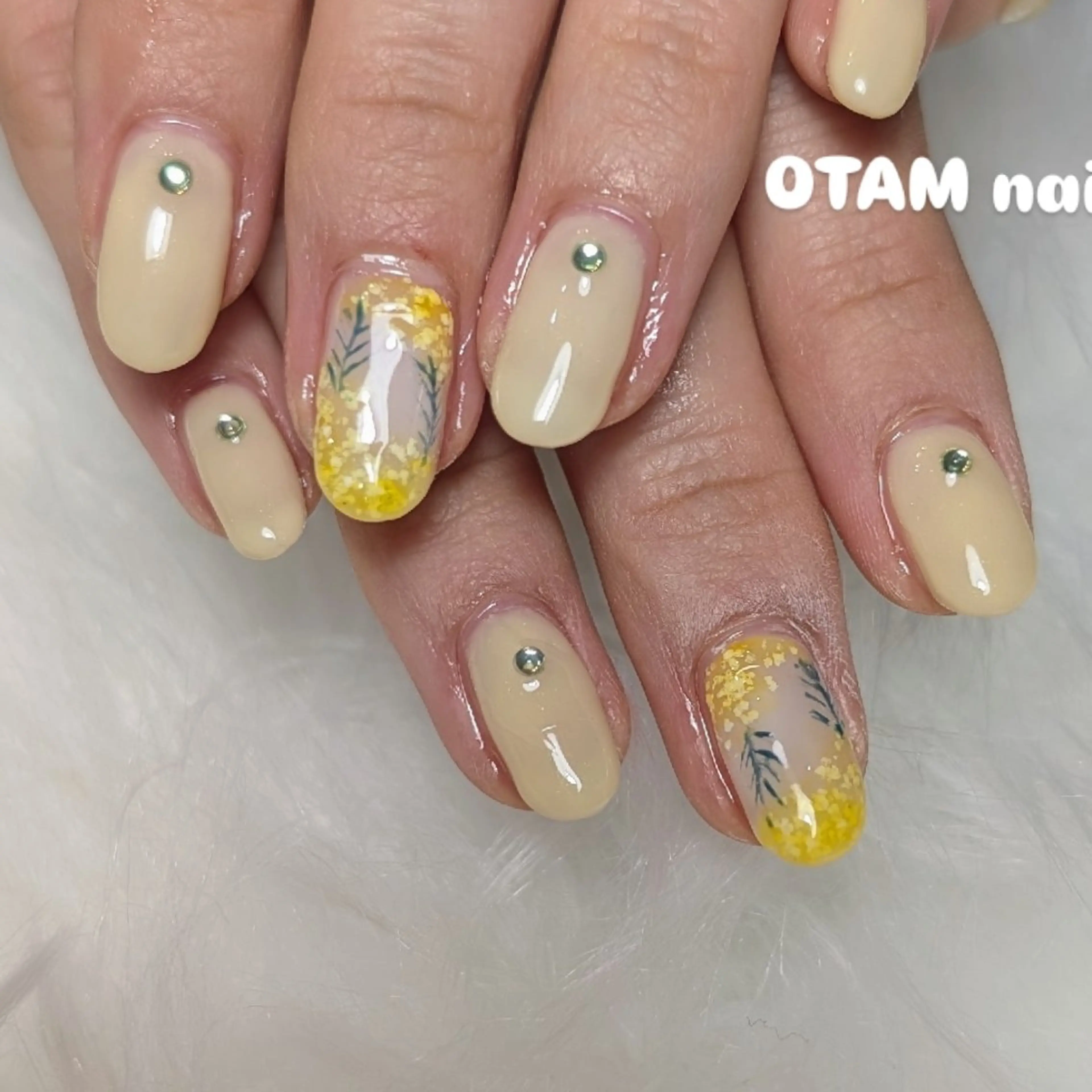 ネイル アートネイル フラワーネイル ハンドネイル OTAM  nailのネイルデザイン