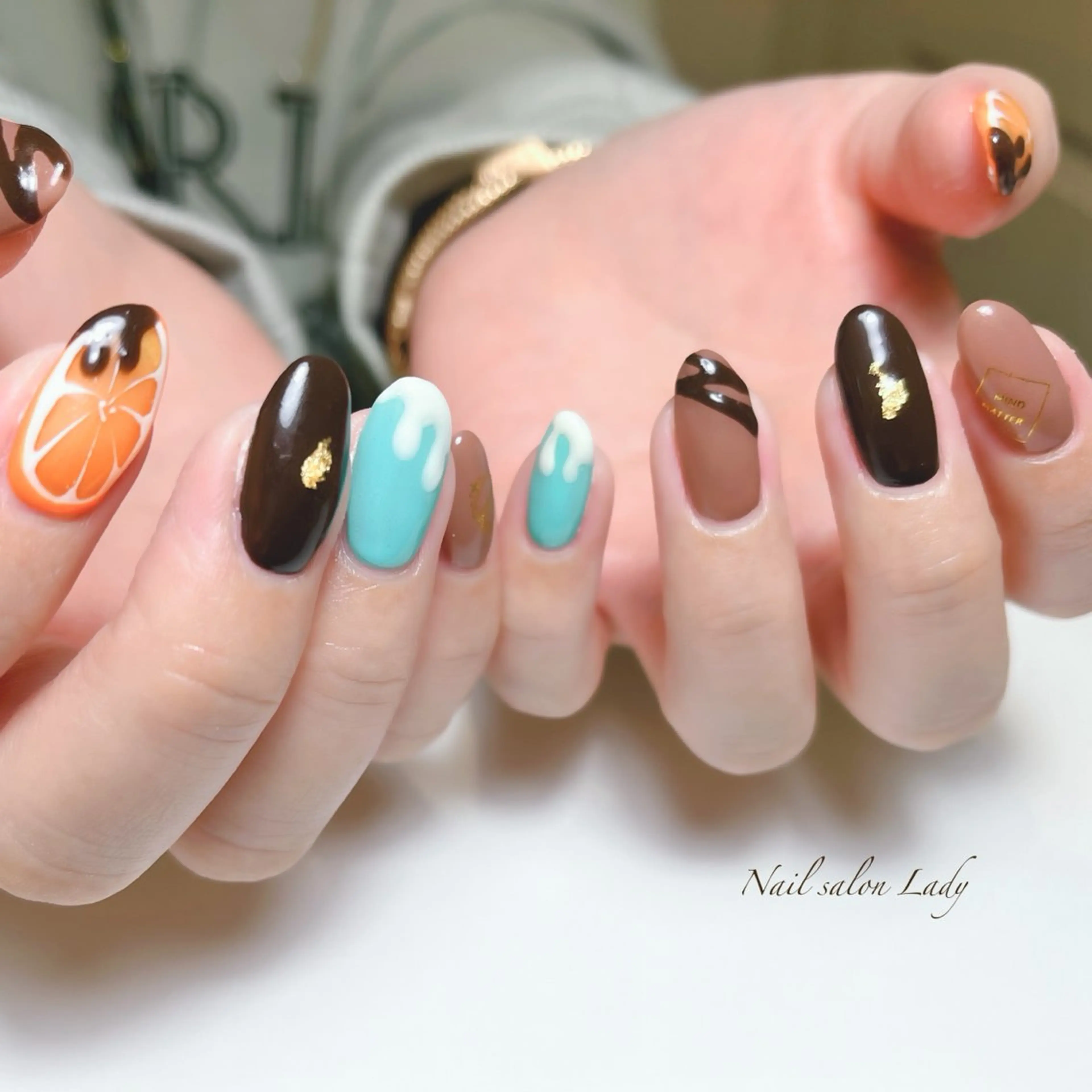ネイル バレンタイン ハンドネイル Nail salon Ladyのネイルデザイン