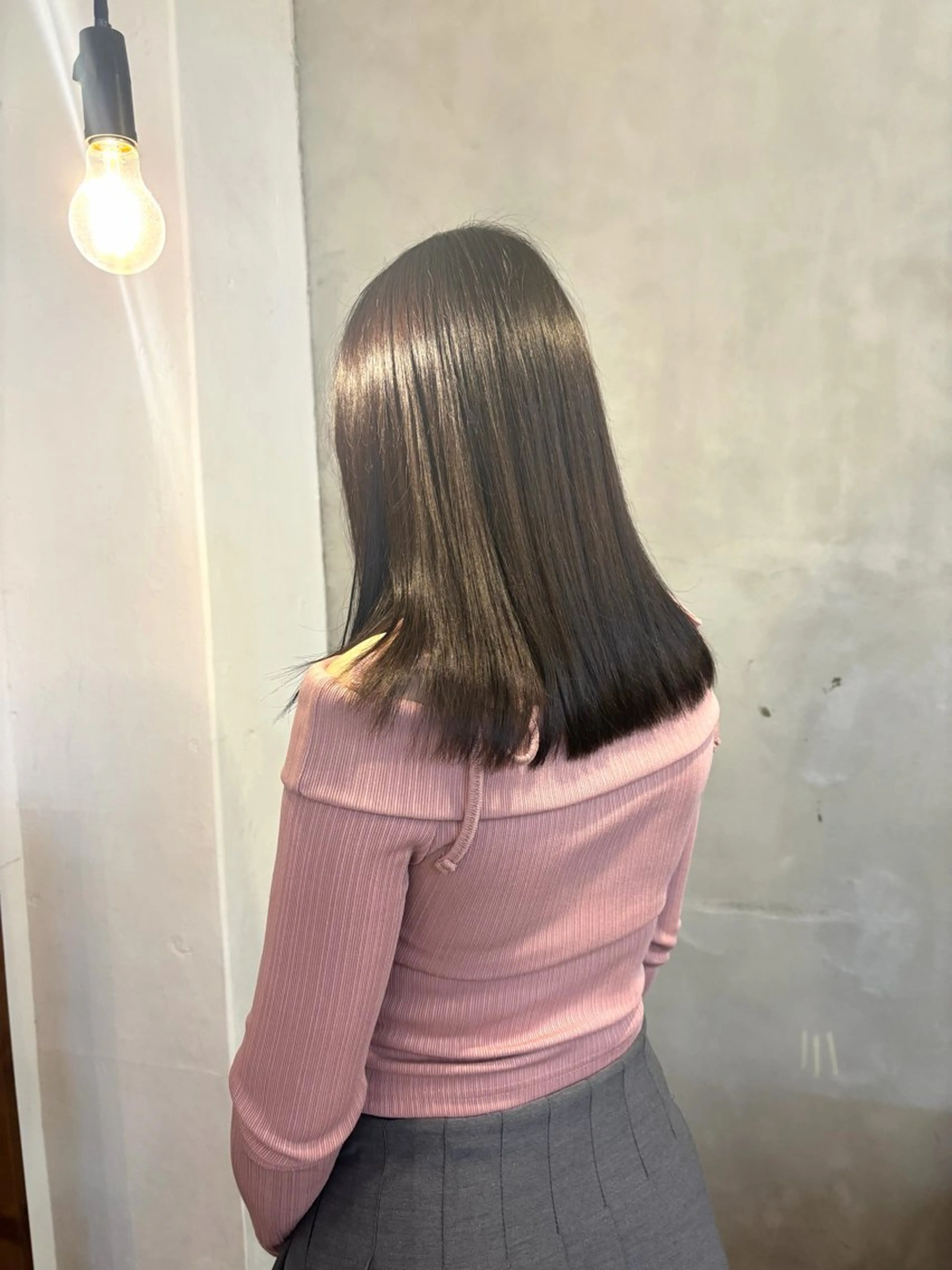 【10​〜​20代限定】カット＋透明感カラー💕の写真